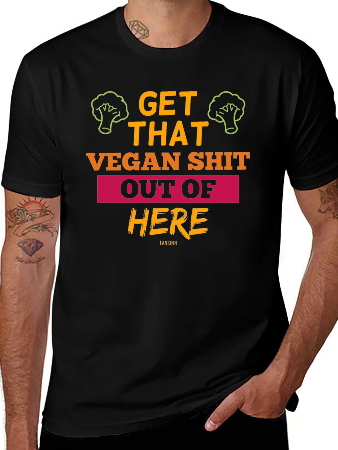 Variant 13 of Vegan Humor Graphic Tee