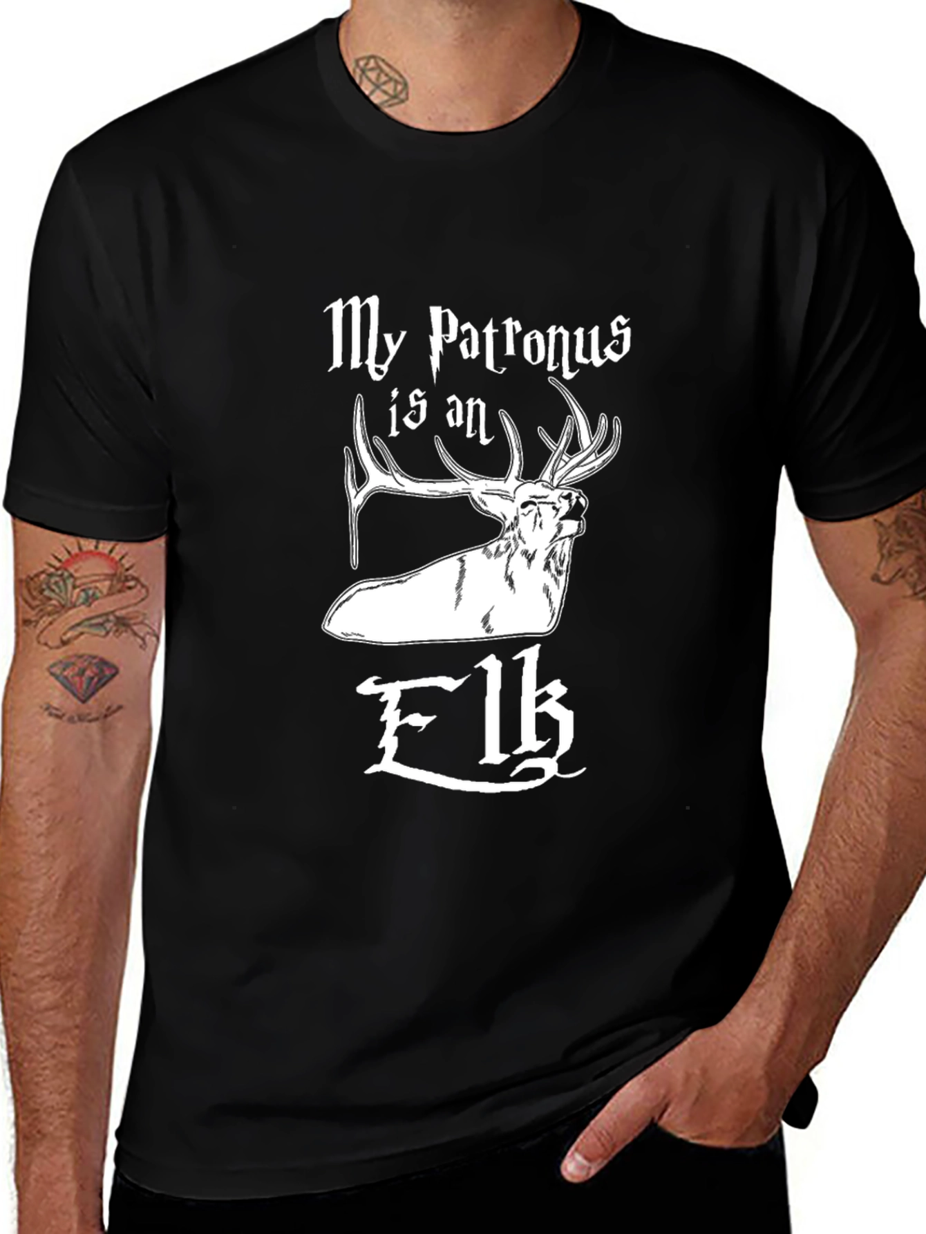My Patronus is an Elk T-Shirt - Harry Potter Inspired