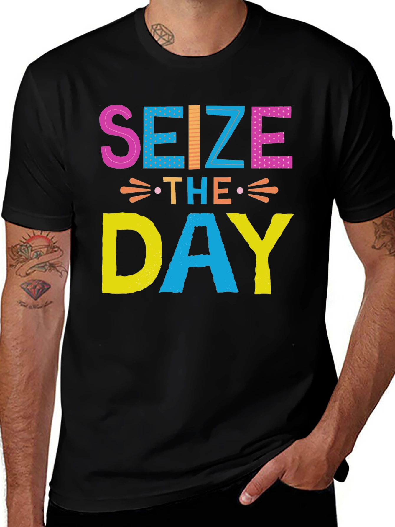 Variant 26 of Seize the Day Graphic Tee