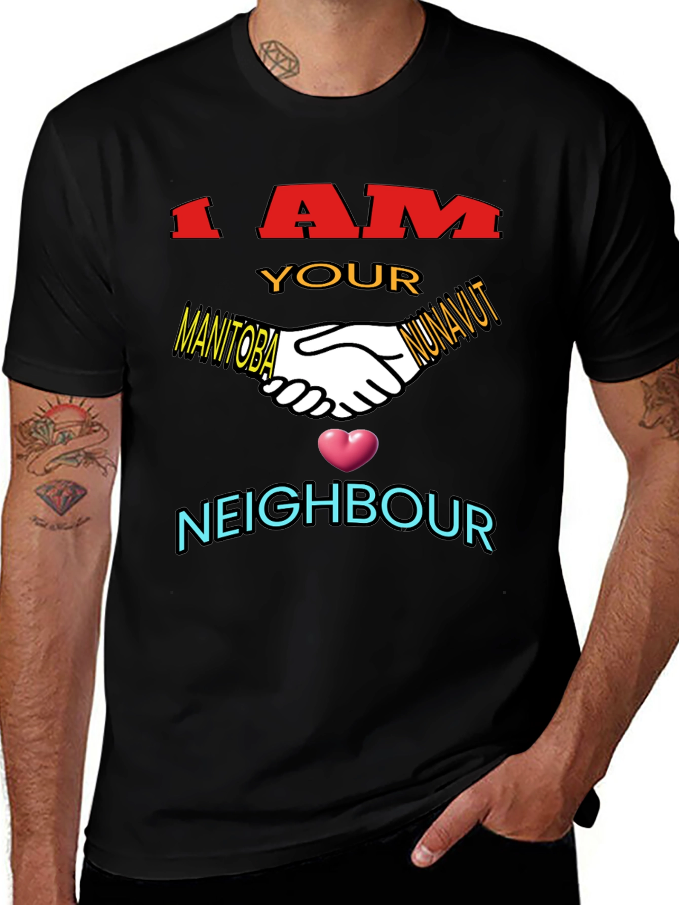 I AM YOUR NEIGHBOR T-Shirt - Solidarity