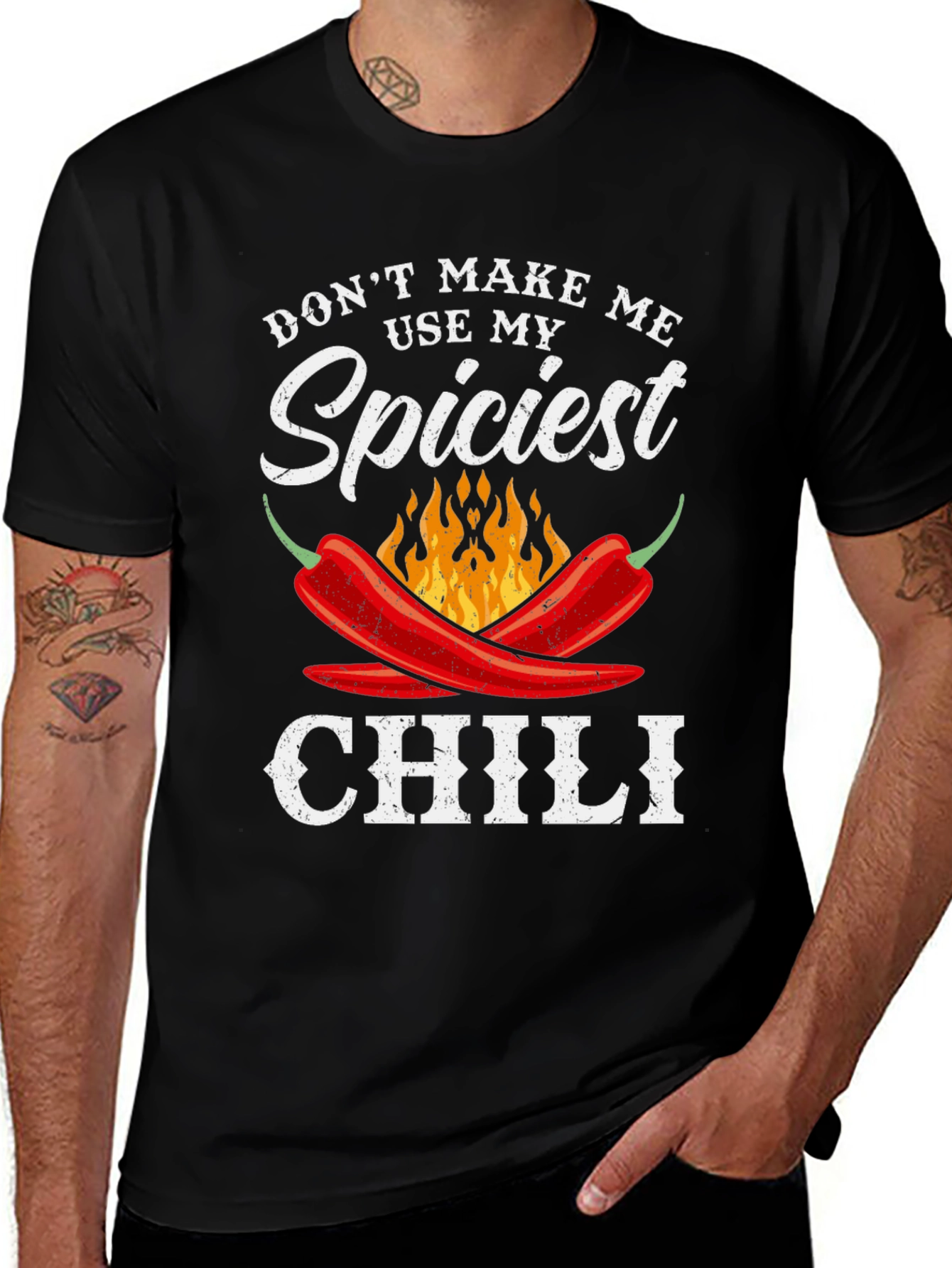 Variant 20 of Spiciest Chili Funny T-Shirt