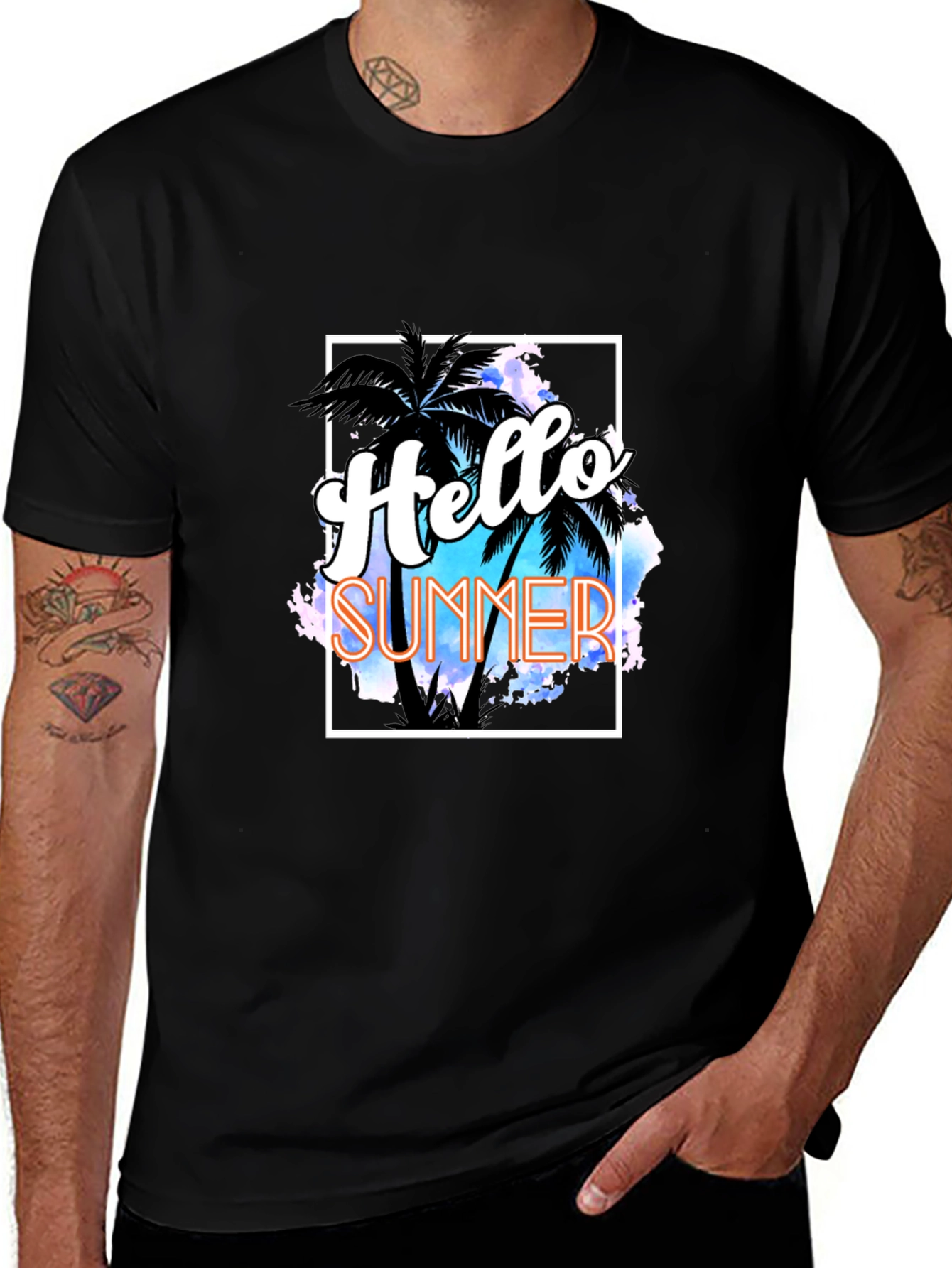 Variant 17 of Hello Summer Graphic Tee