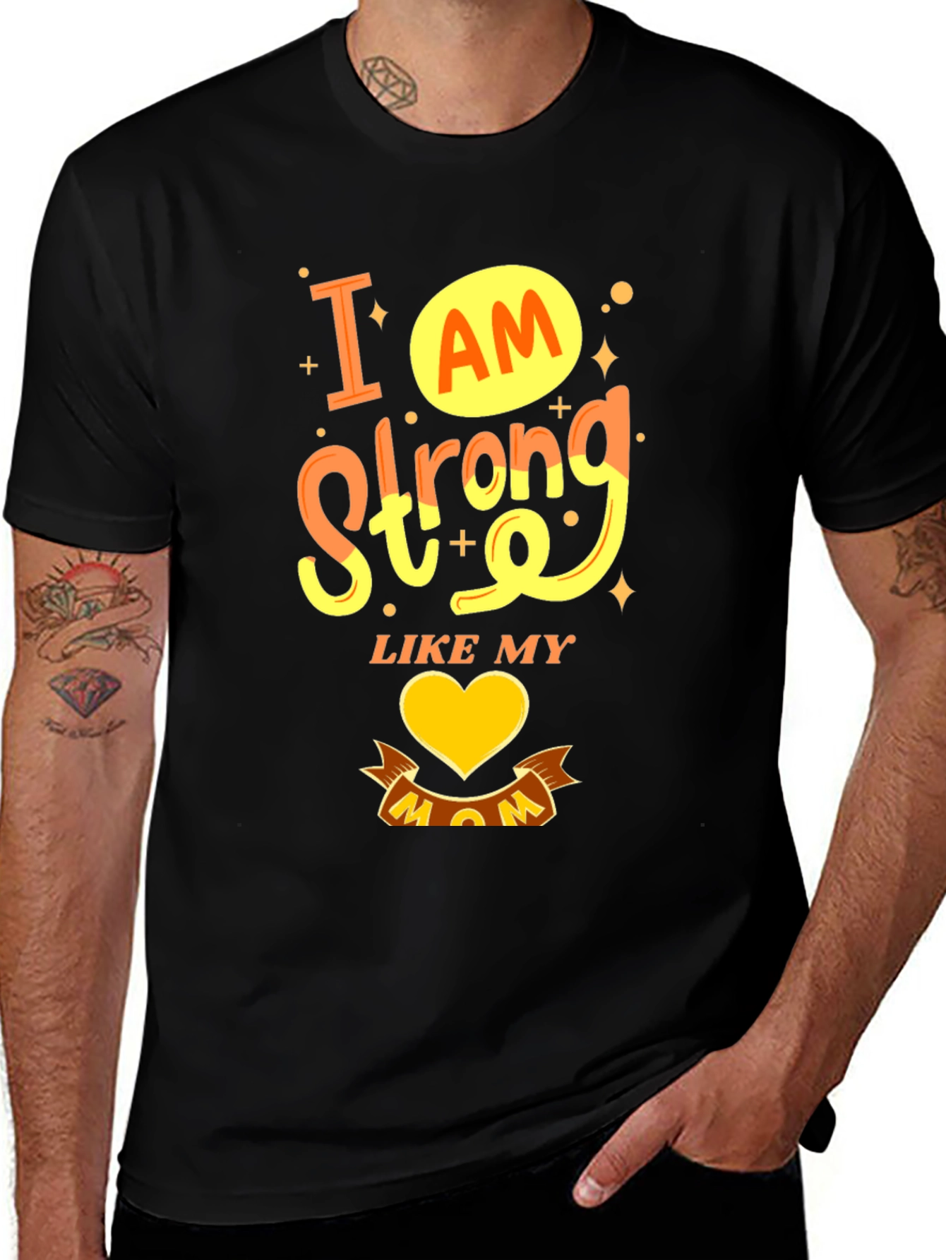 Variant 6 of I AM Strong Like My Mom T-Shirt