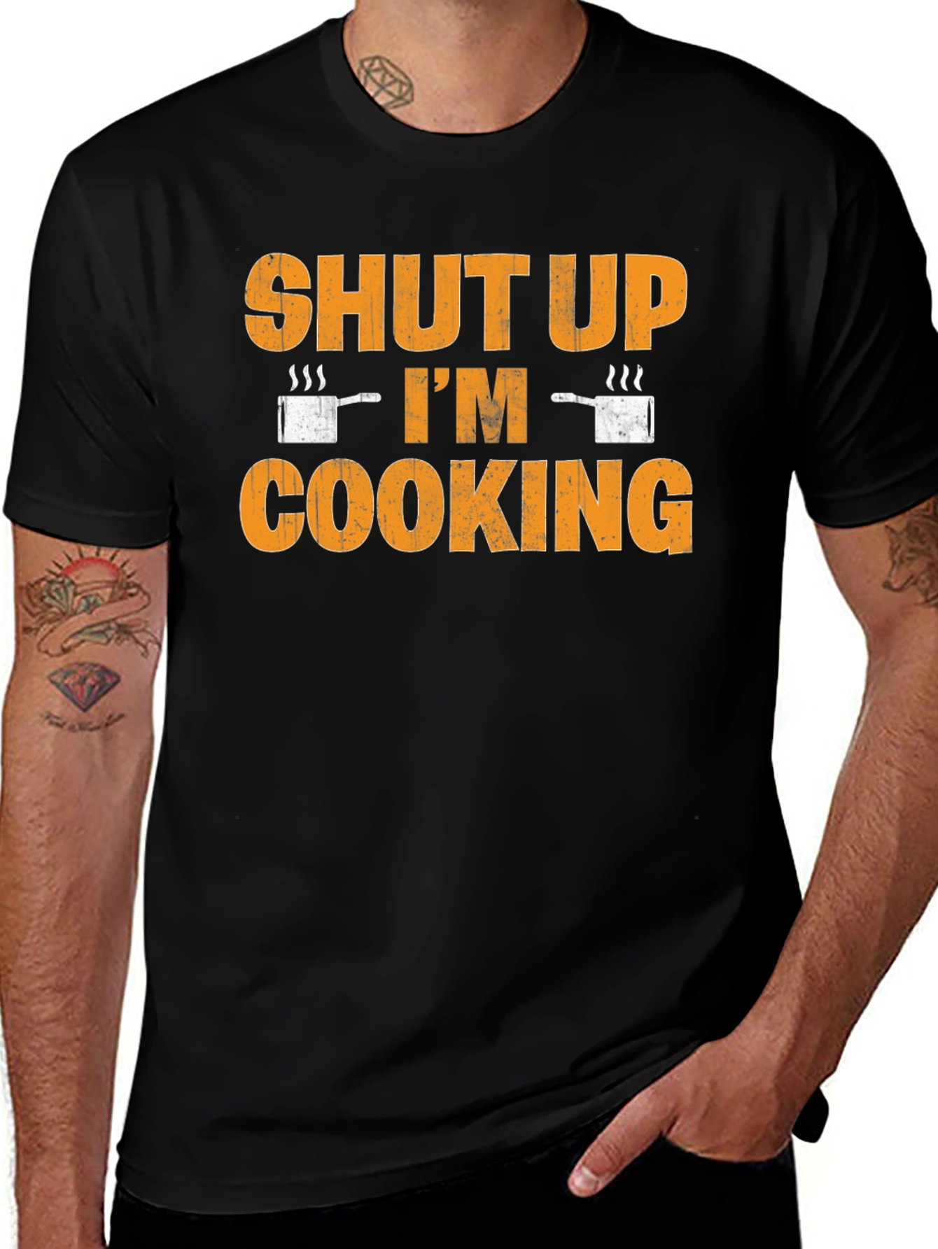 Variant 6 of Shut Up I'm Cooking T-Shirt