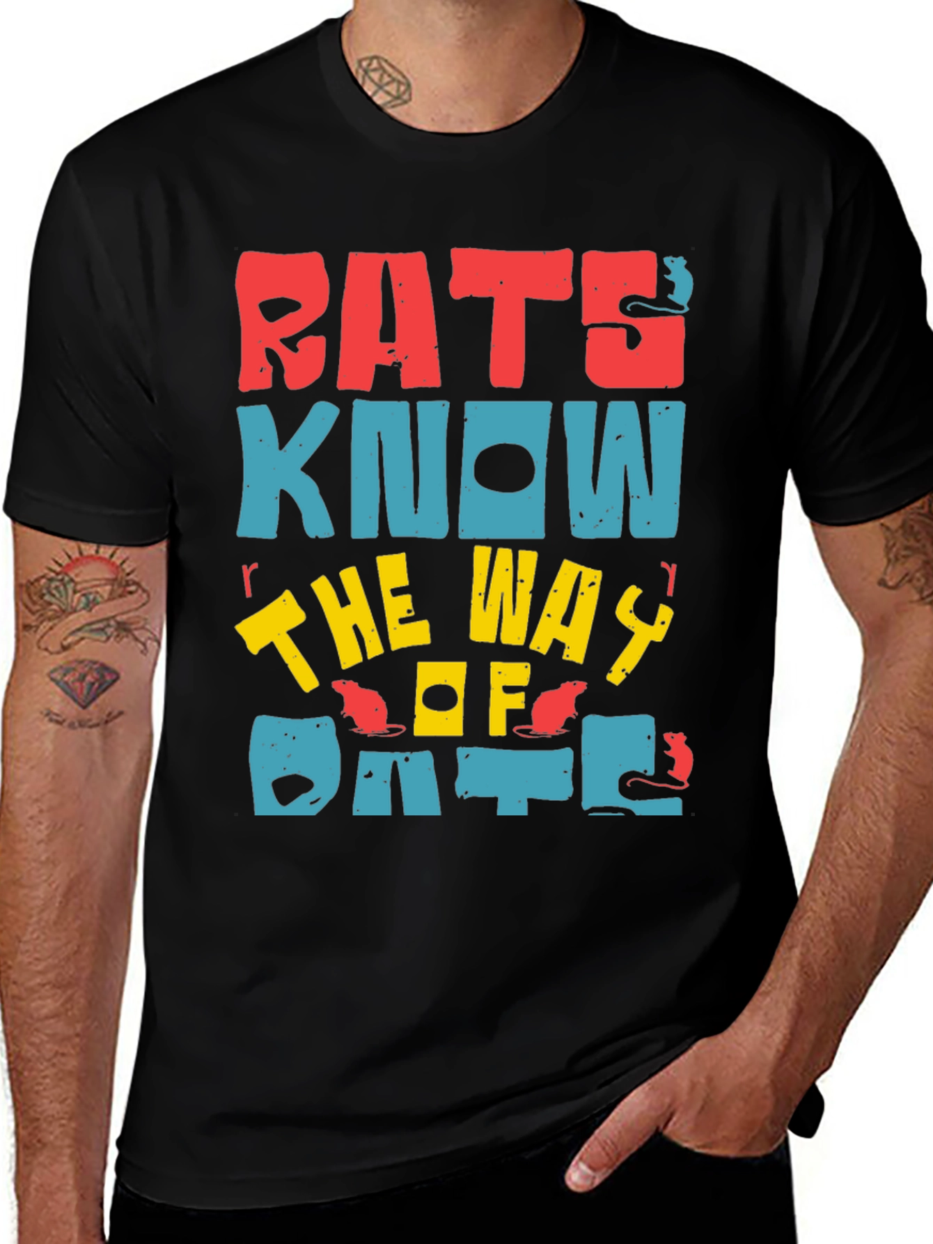 Variant 16 of Rats Know the Way T-Shirt