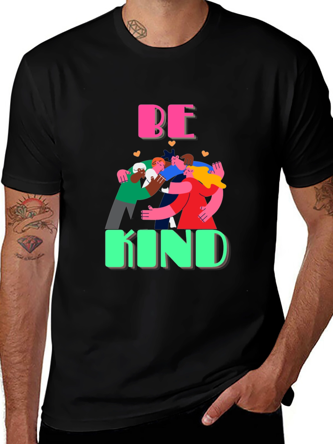Variant 30 of Be Kind Graphic T-Shirt - Stylish Casual Tee