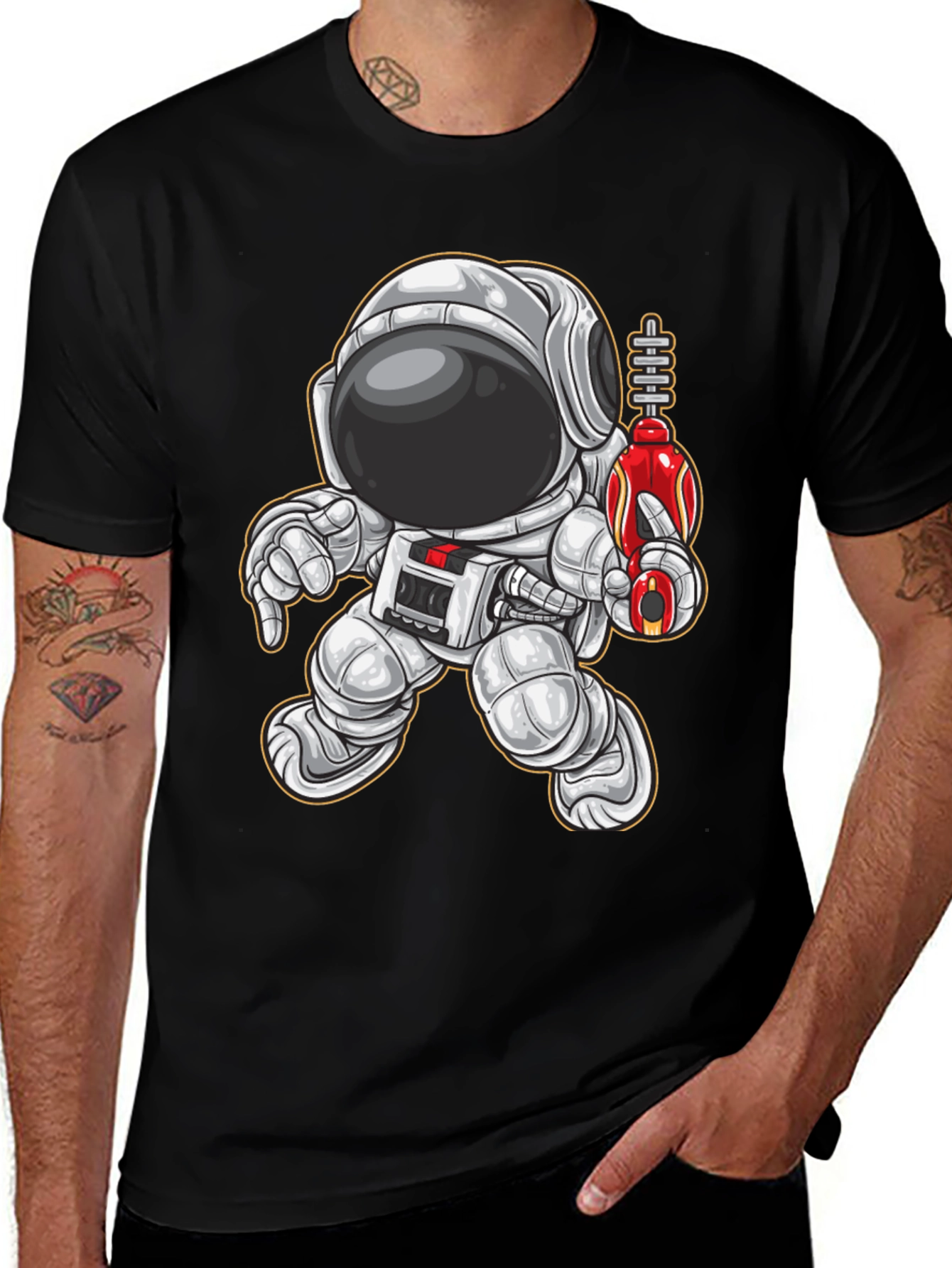Variant 17 of Astronaut Graphic Tee - Space Explorer T-Shirt