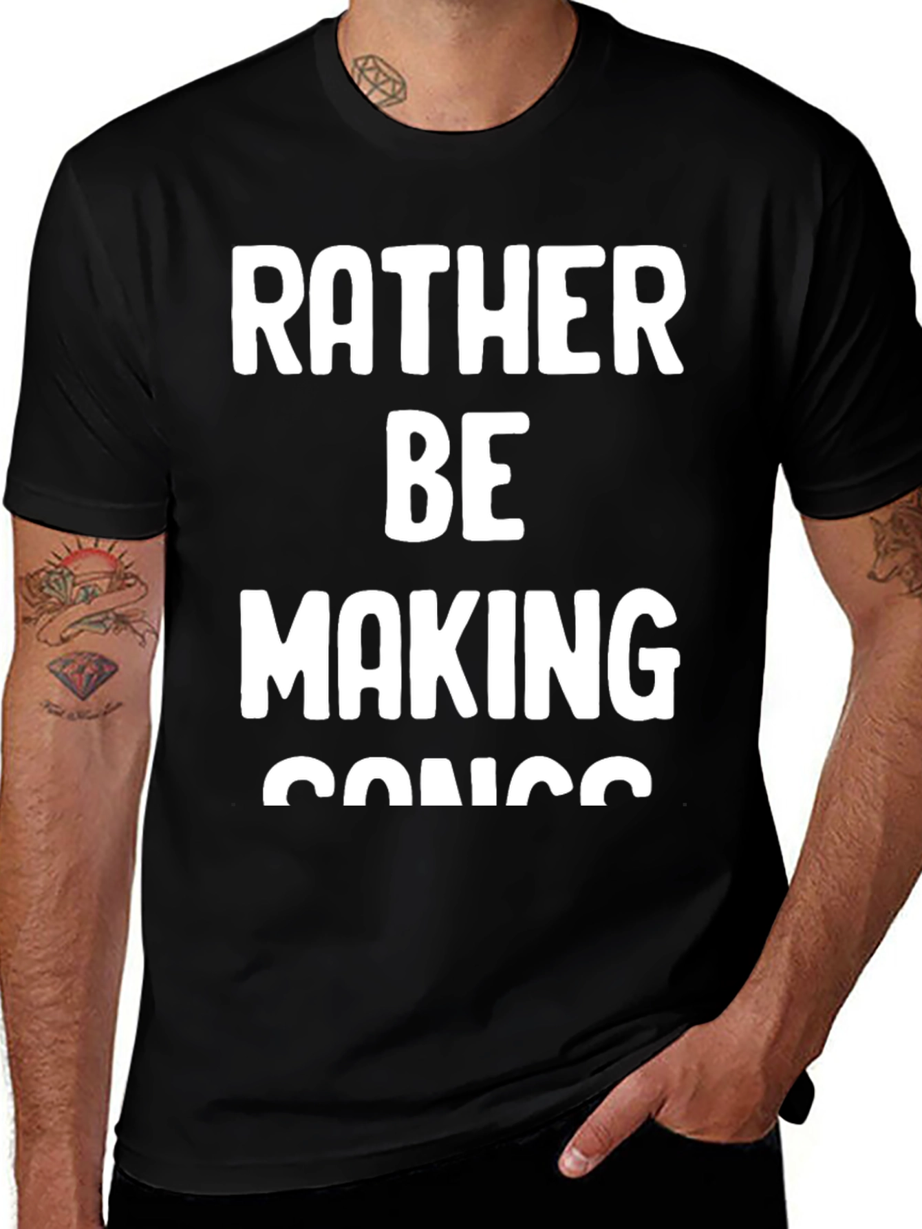 Variant 10 of Rather Be Making Songs T-Shirt