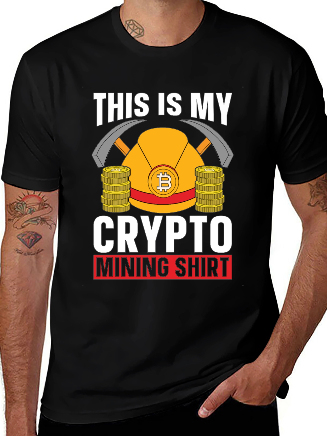 Variant 16 of Crypto Mining Shirt - Bitcoin Miner T-Shirt