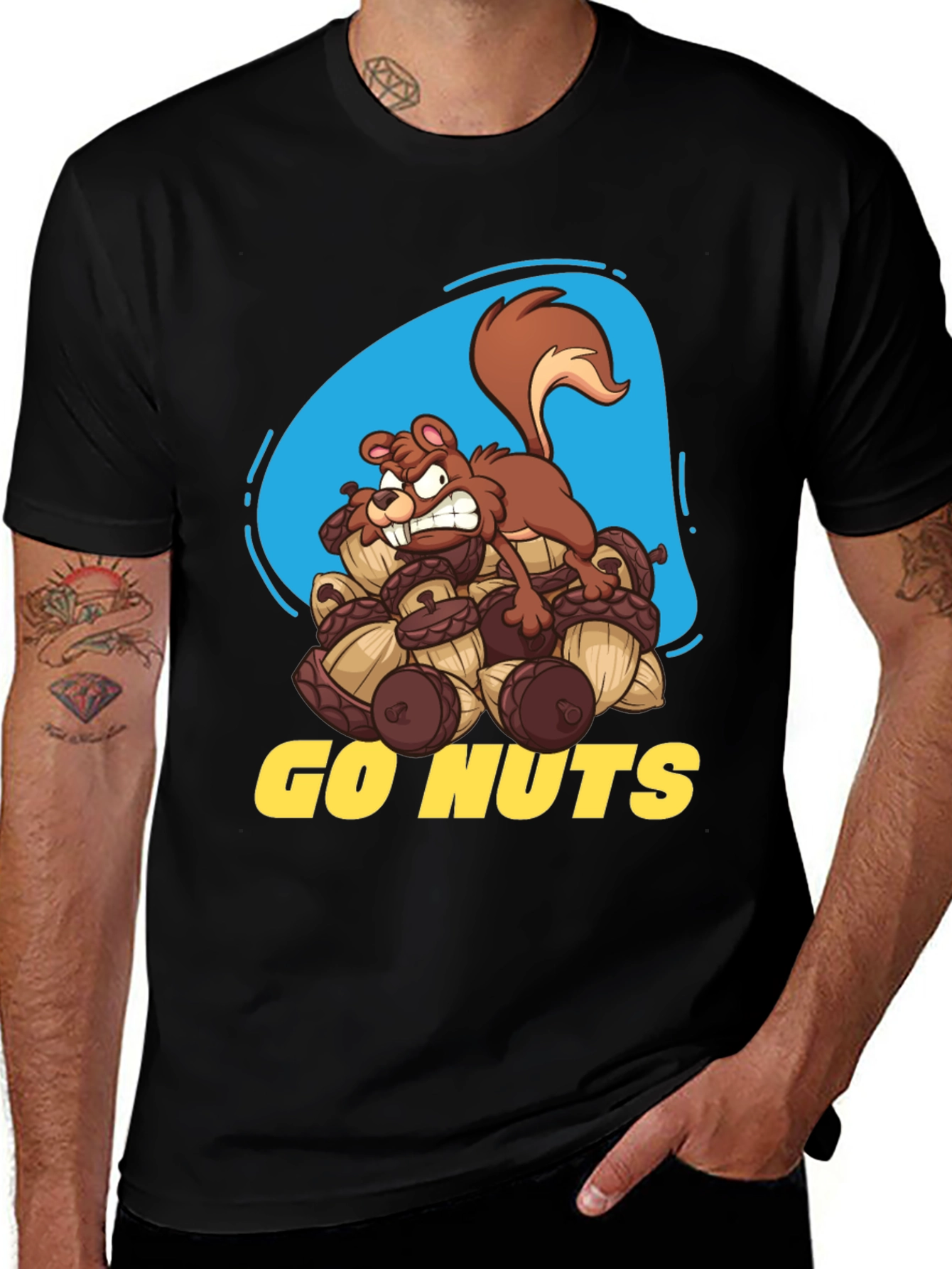 Go Nuts Squirrel T-Shirt