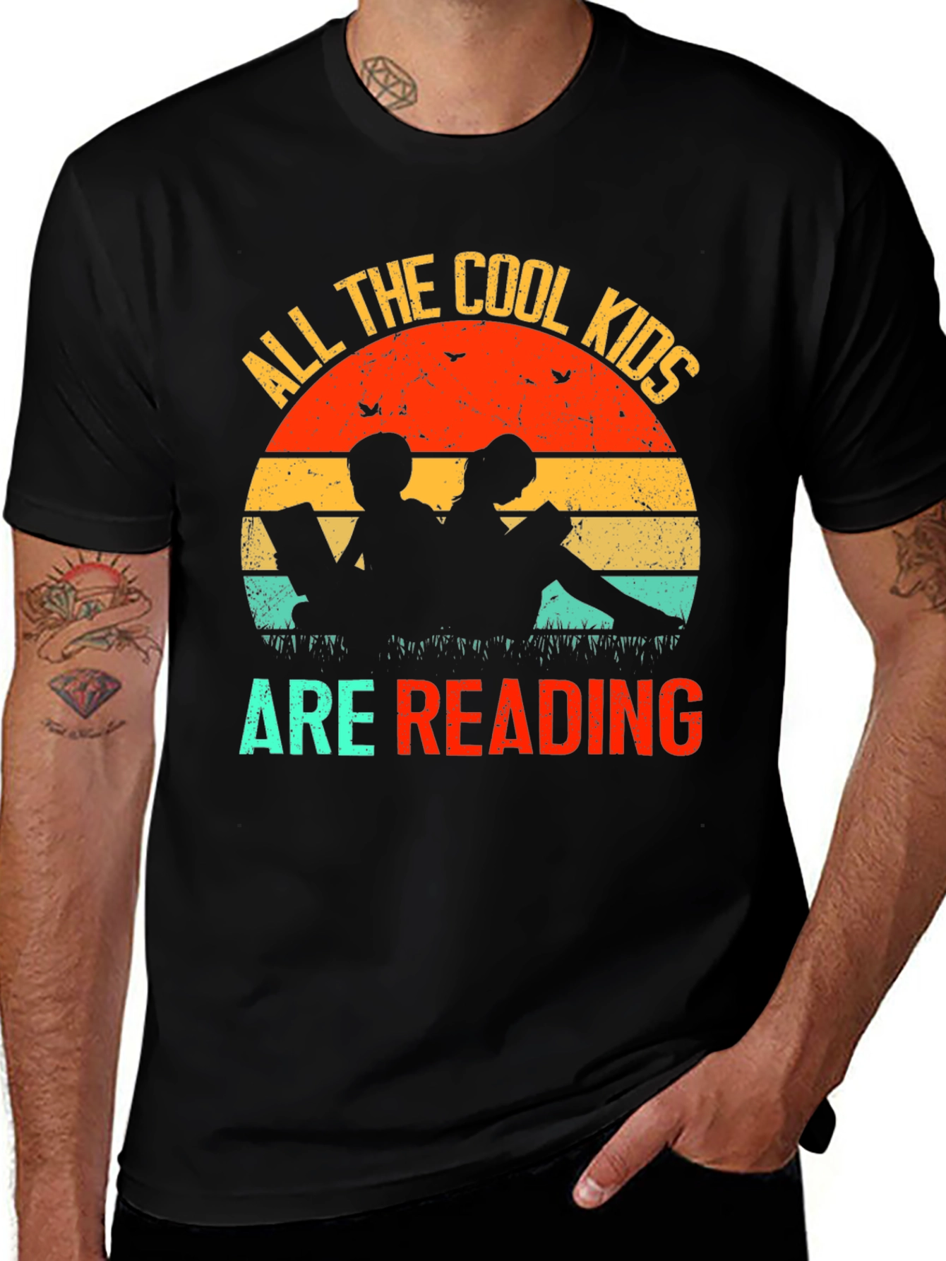 Variant 11 of Cool Kids Reading T-Shirt - Book Lover Tee