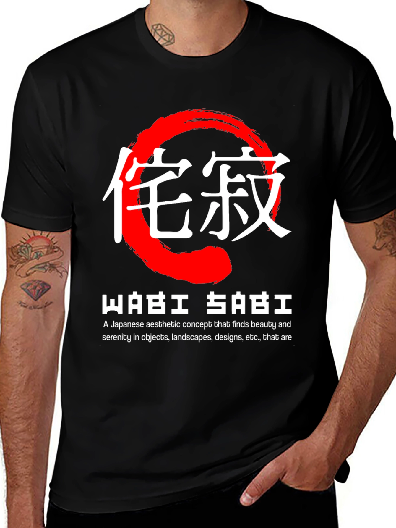 Wabi Sabi T-Shirt - Japanese Aesthetic Design