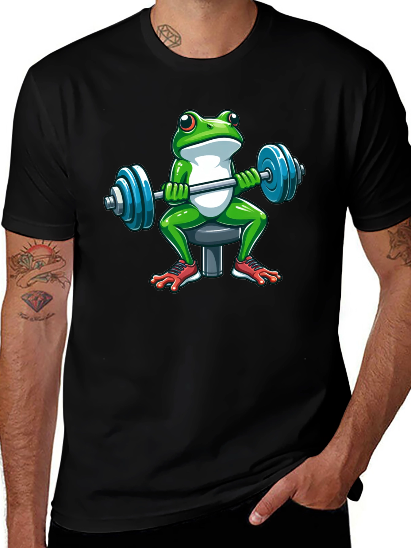Variant 18 of Frog Gym T-Shirt - Lift Like a Frog!