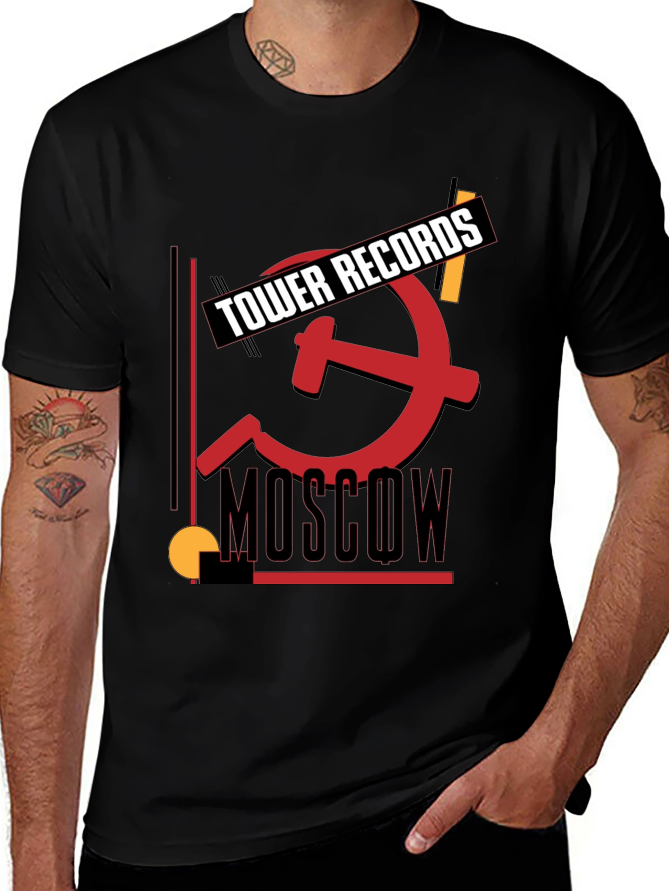 Tower Records Moscow Graphic T-Shirt