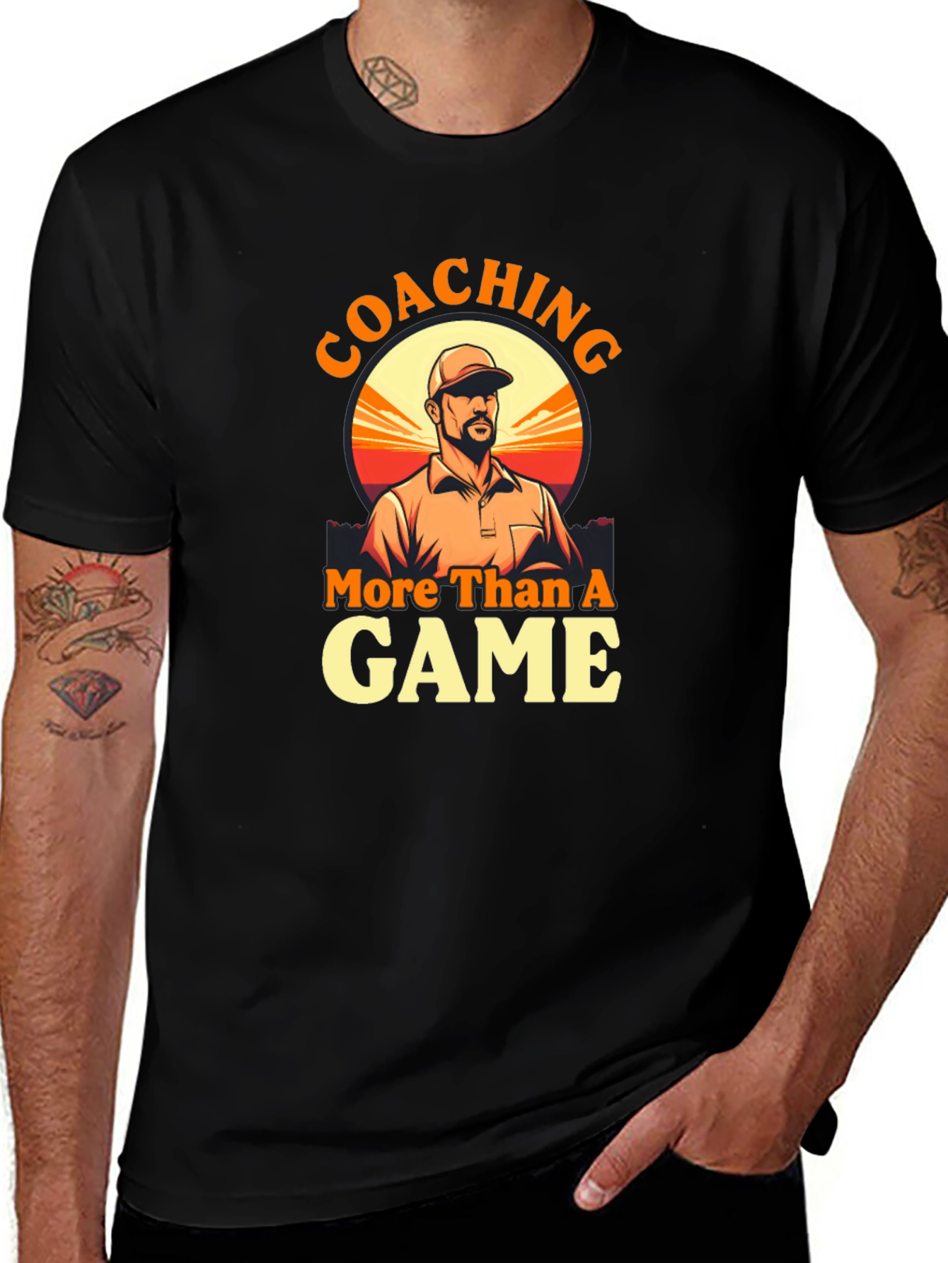 Variant 16 of Coaching More Than a Game Graphic T-Shirt