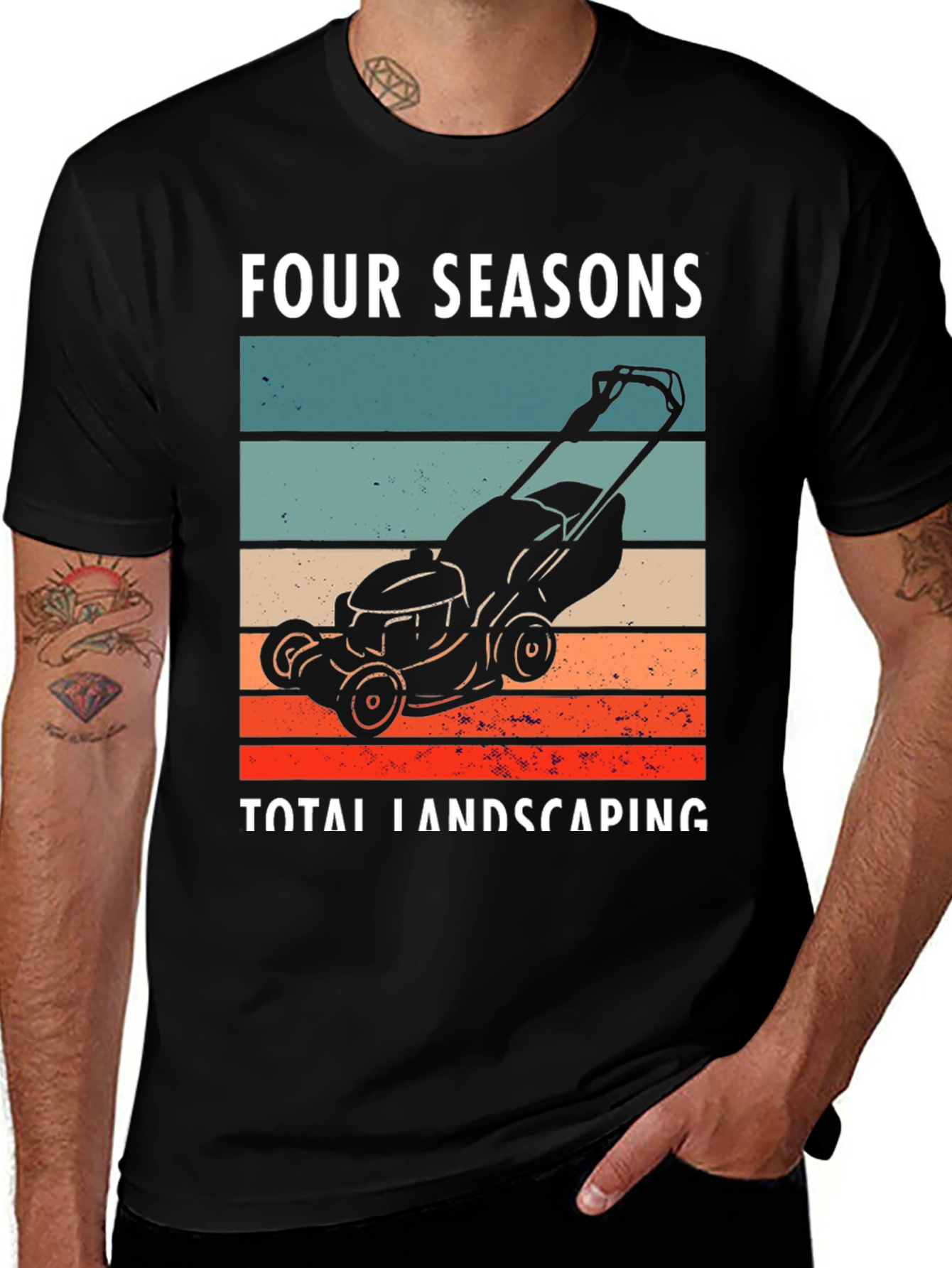 Variant 11 of Four Seasons Landscaping Graphic Tee