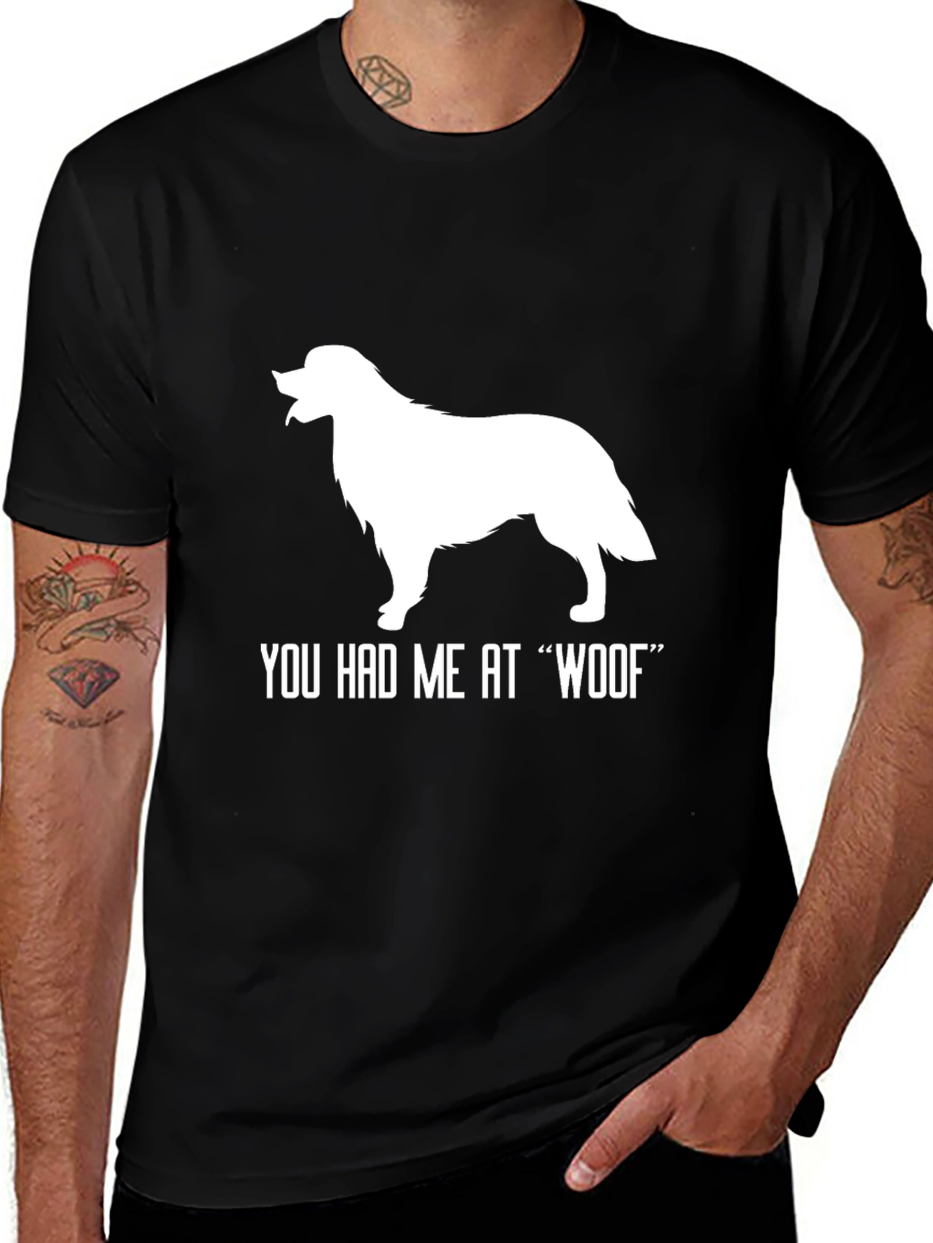 Variant 13 of You Had Me At Woof T-Shirt