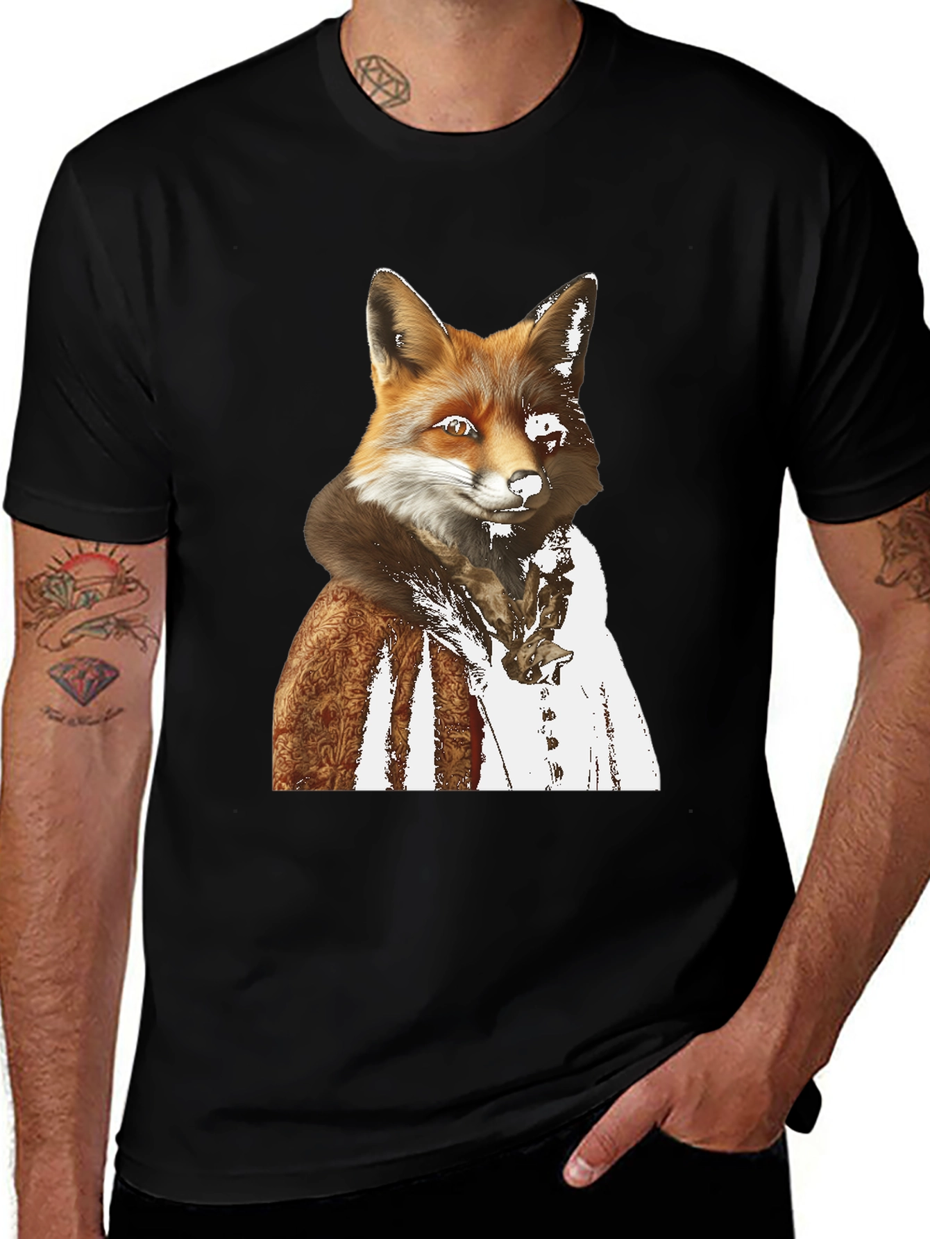 Variant 15 of Fox Gentleman Graphic T-Shirt