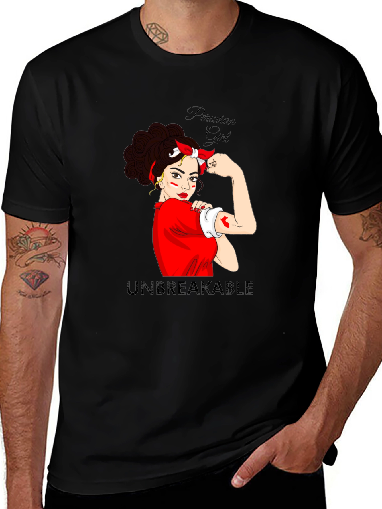 Peruvian Girl Unbreakable T-Shirt