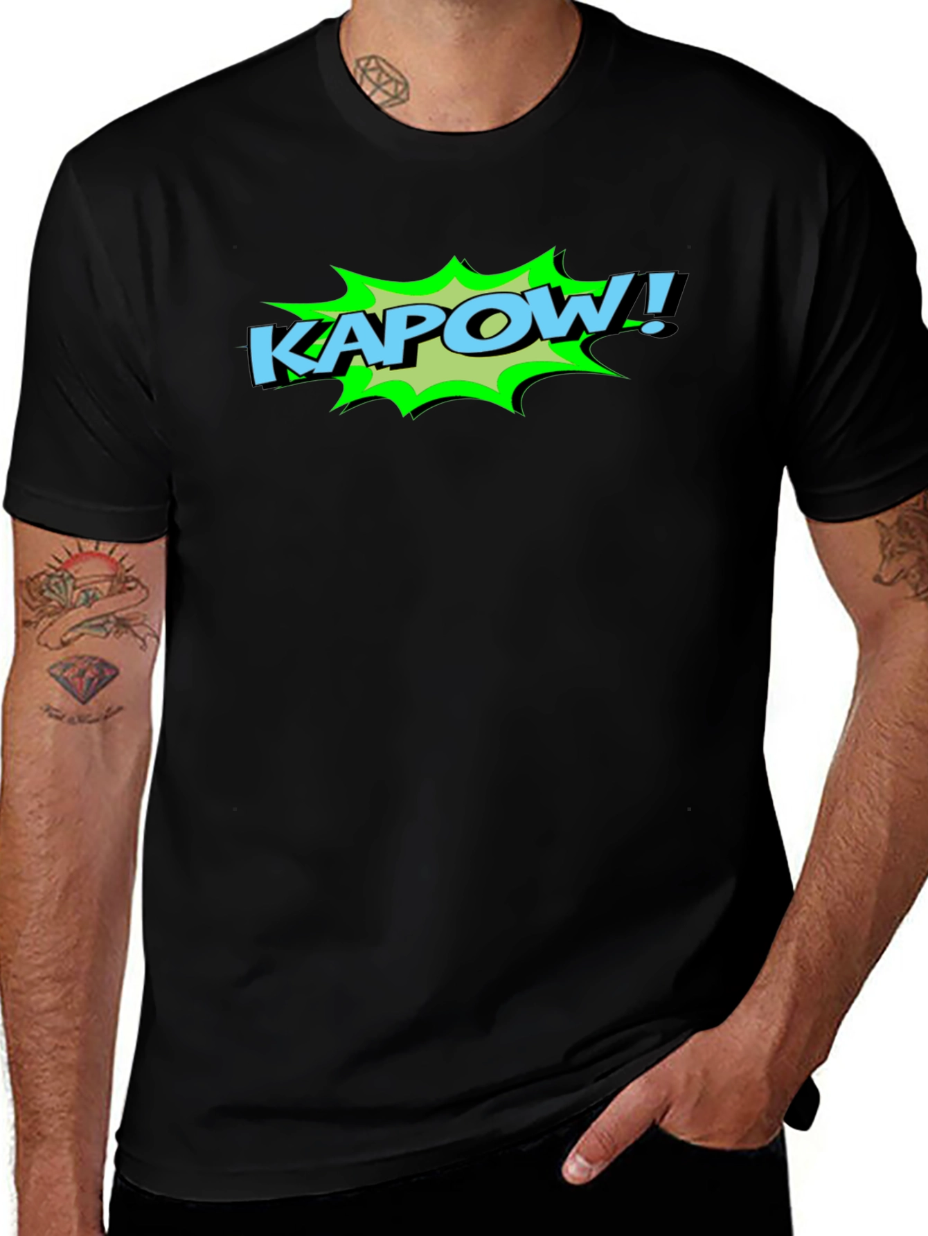 Kapow Comic Graphic T-Shirt