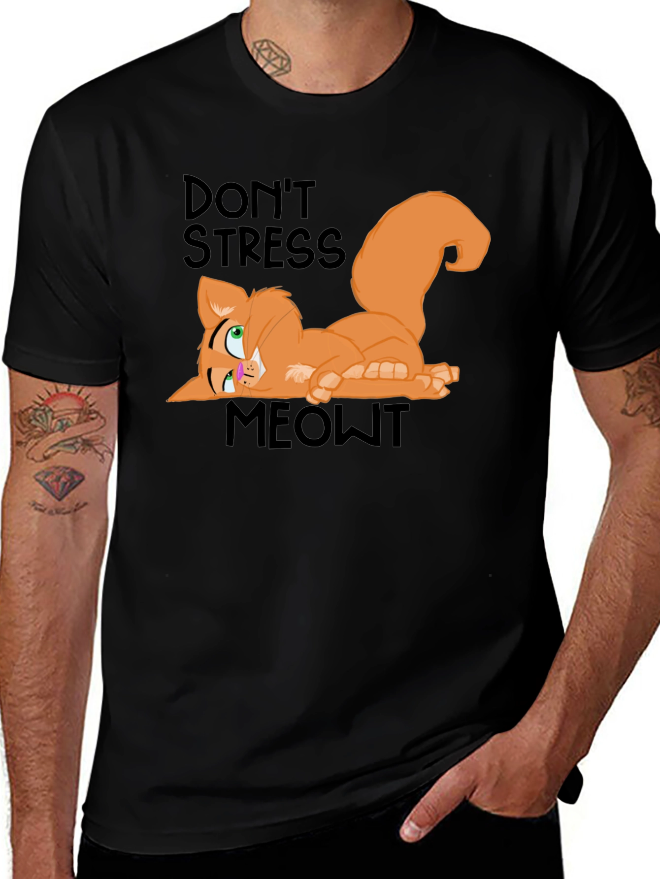Variant 15 of Don't Stress Meowt T-Shirt