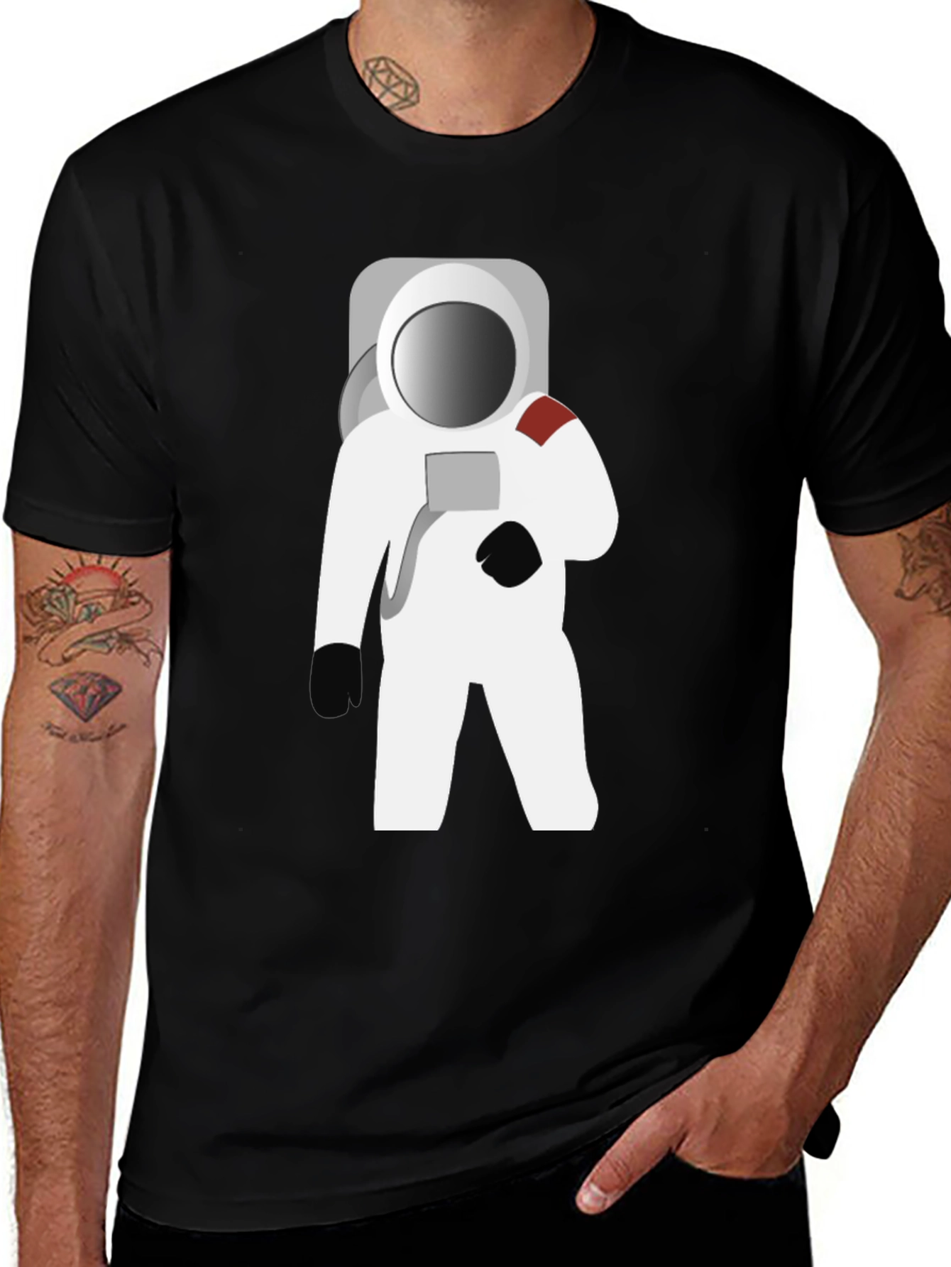 Variant 29 of Astronaut Graphic T-Shirt - Space Explorer Tee