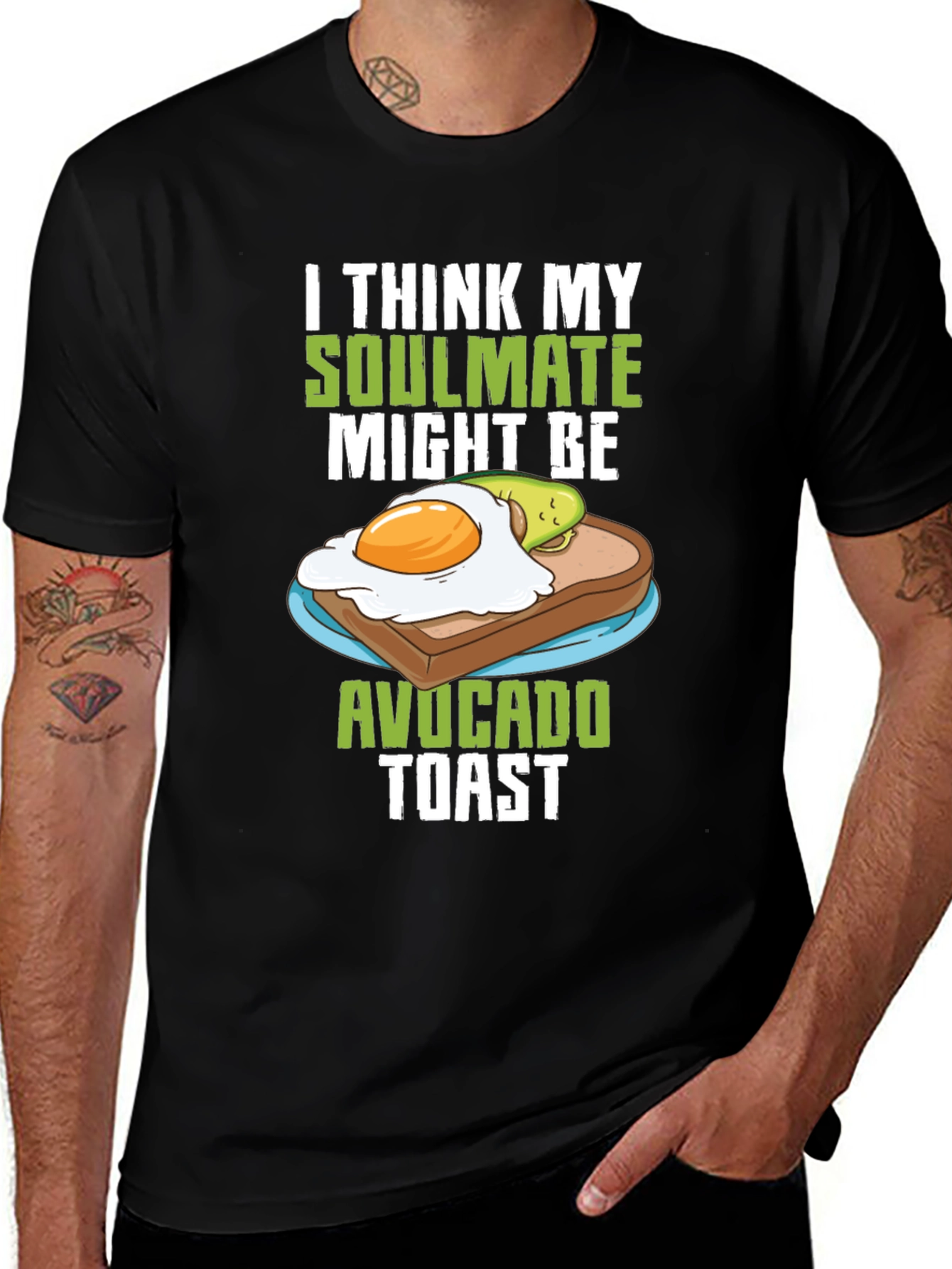 Variant 27 of Soulmate Avocado Toast Graphic Tee