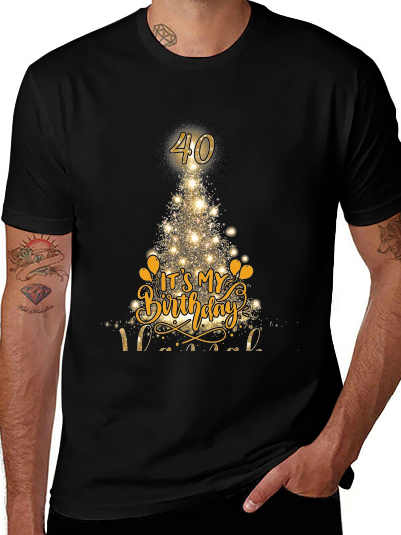 Variant 20 of 40th Birthday Celebration T-Shirt
