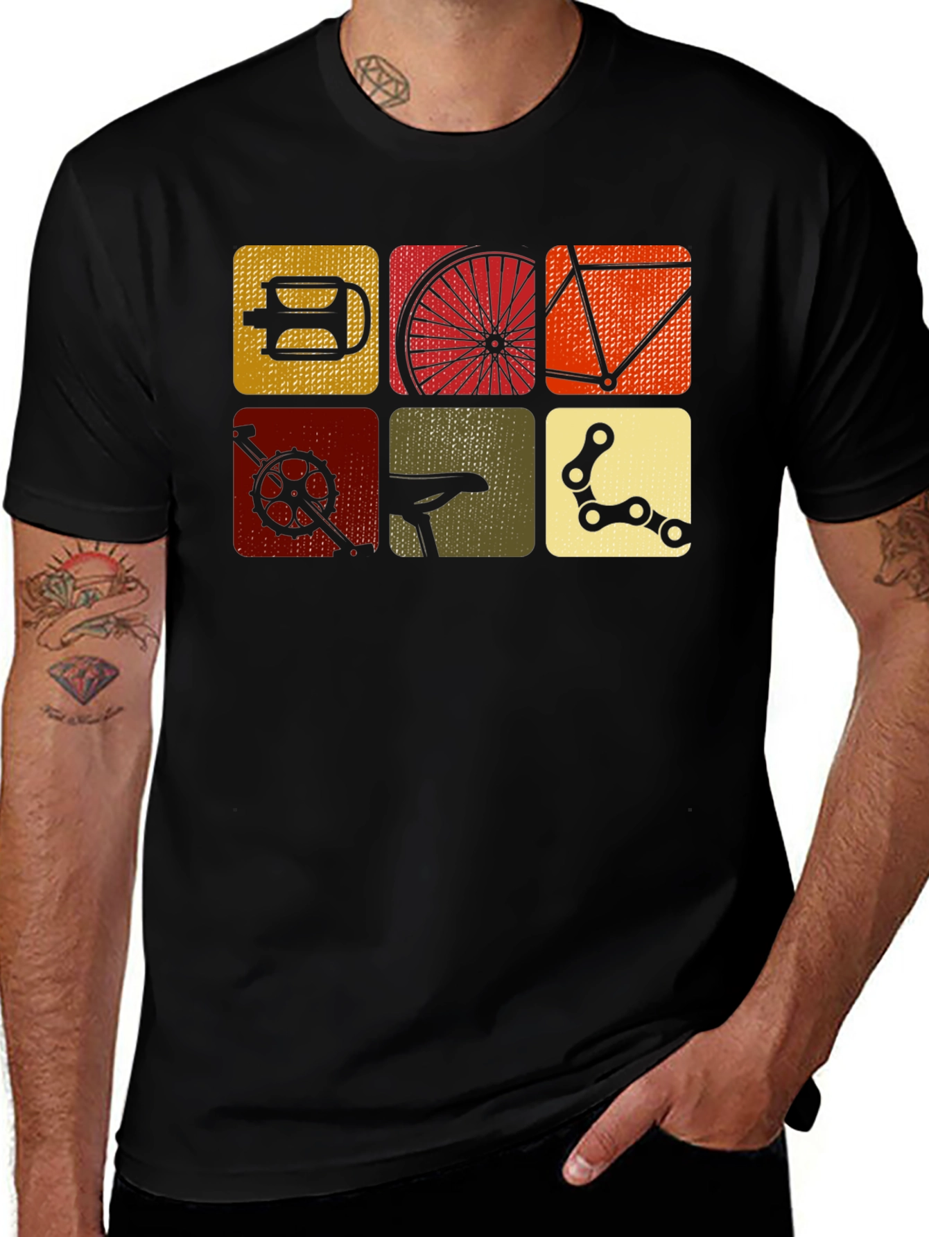 Variant 9 of Bicycle Component Graphic Tee