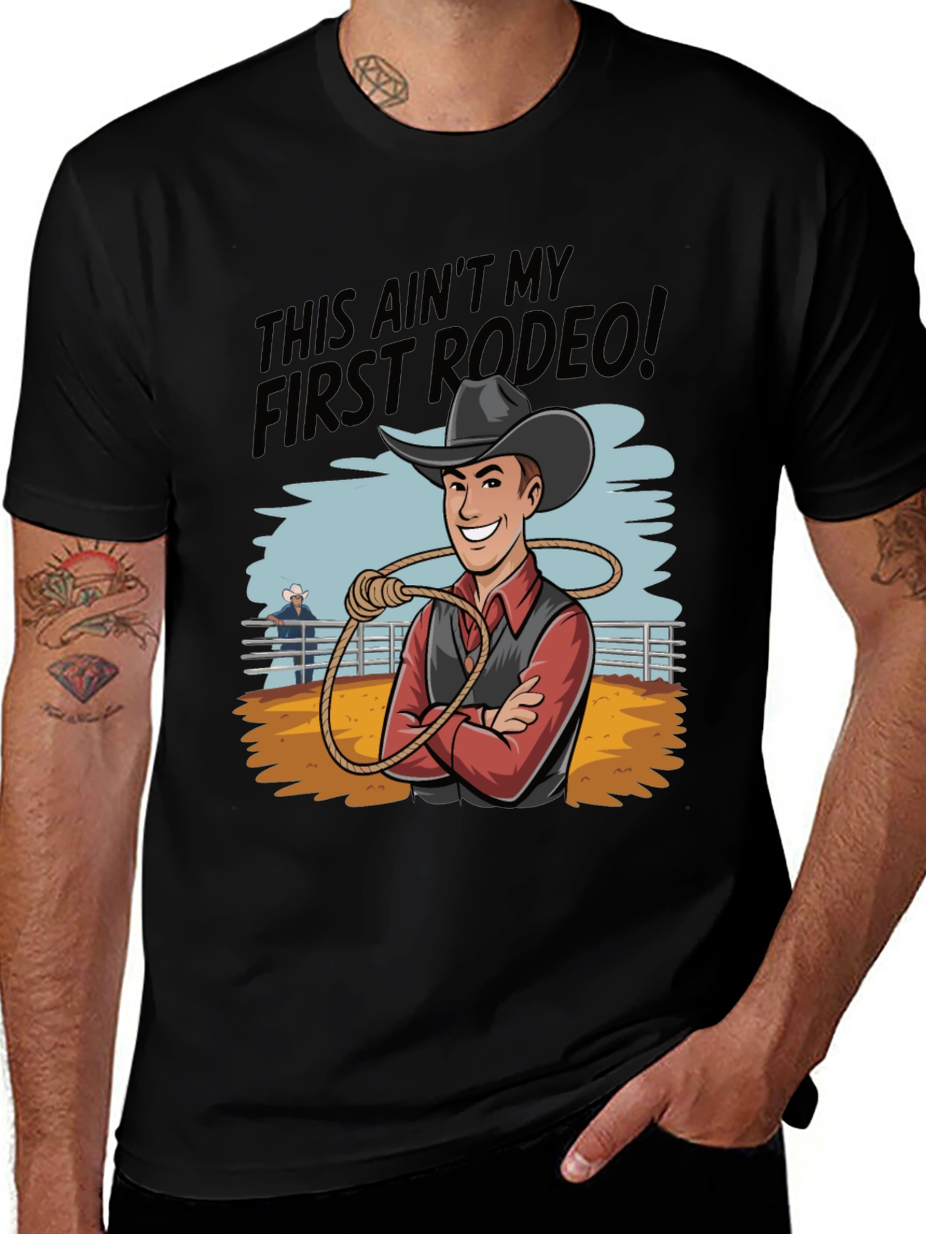Variant 24 of This Ain't My First Rodeo Graphic Tee