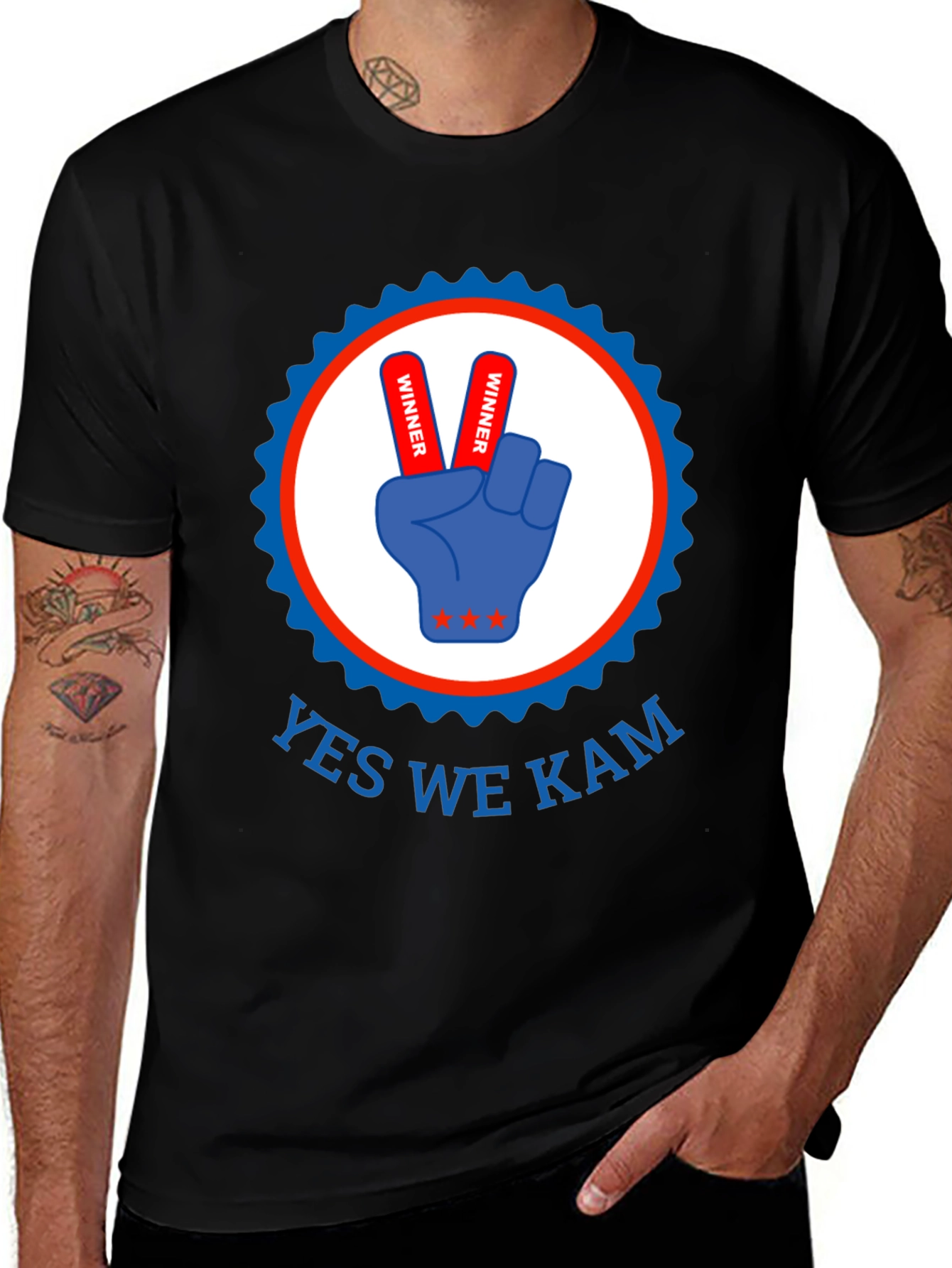 Yes We Kam T-Shirt | Political Statement Tee