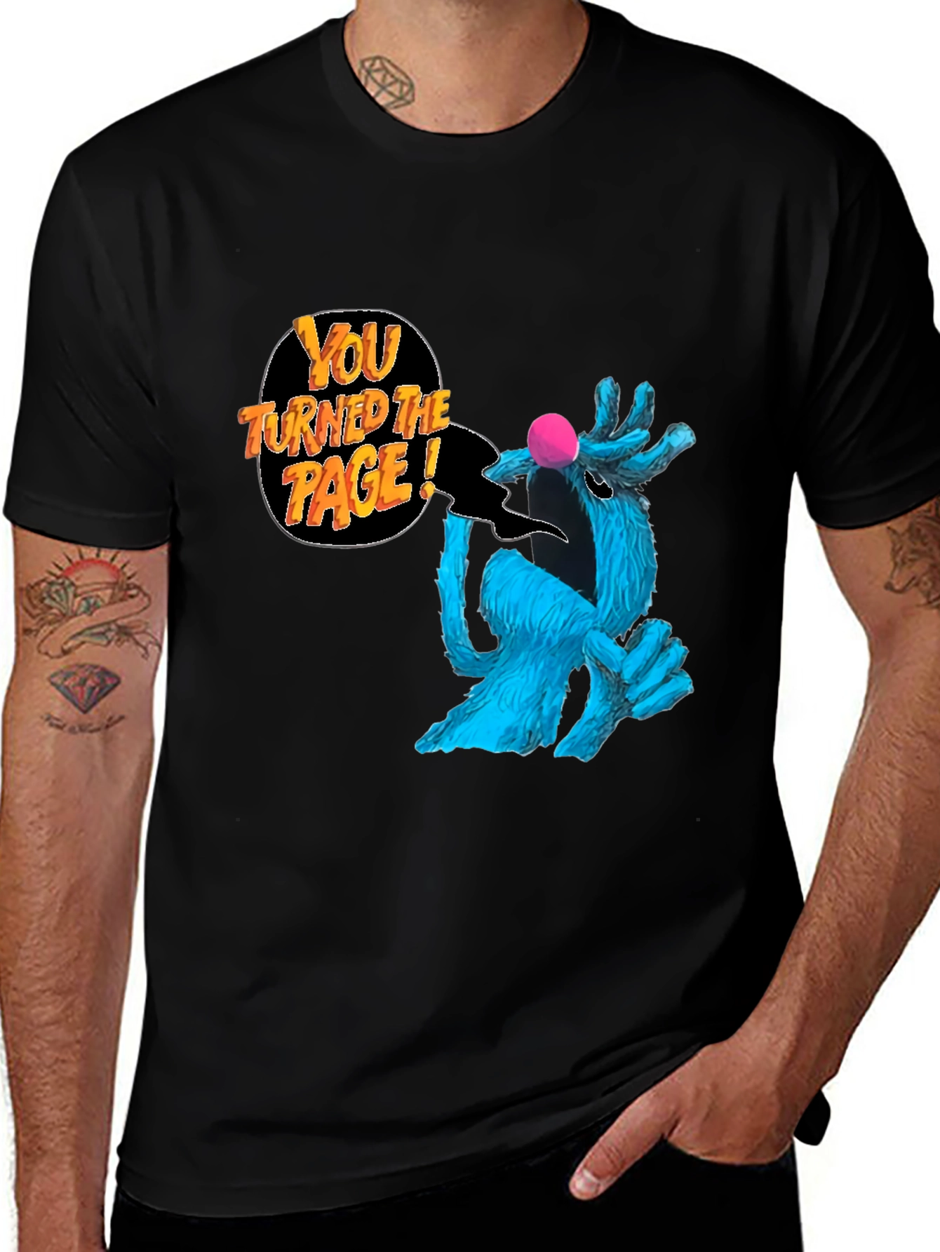 You Turned the Page Grover T-Shirt