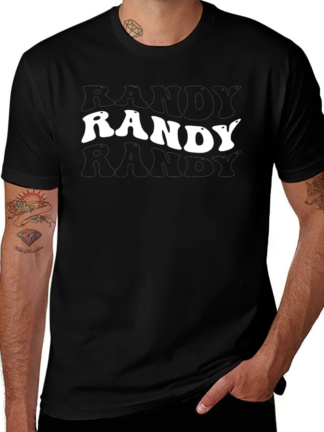 Retro Randy Graphic T-Shirt