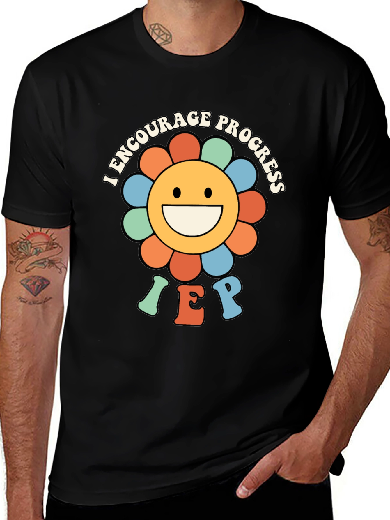 I Encourage Progress IEP Graphic T-Shirt