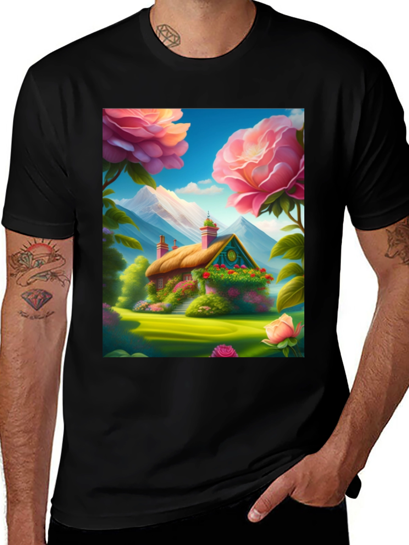 Cottagecore Floral T-Shirt