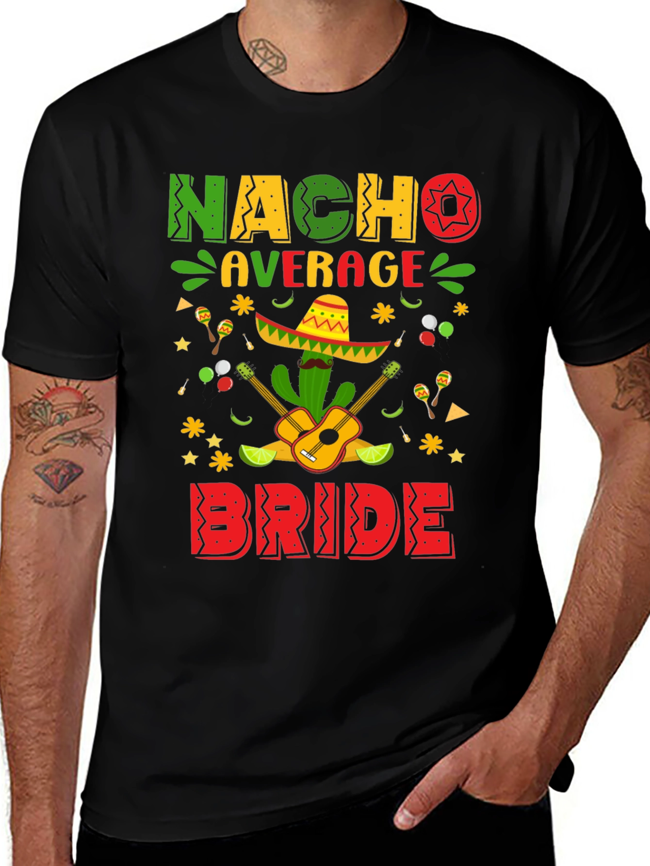 Nacho Average Bride T-Shirt - Bachelorette Party Tee