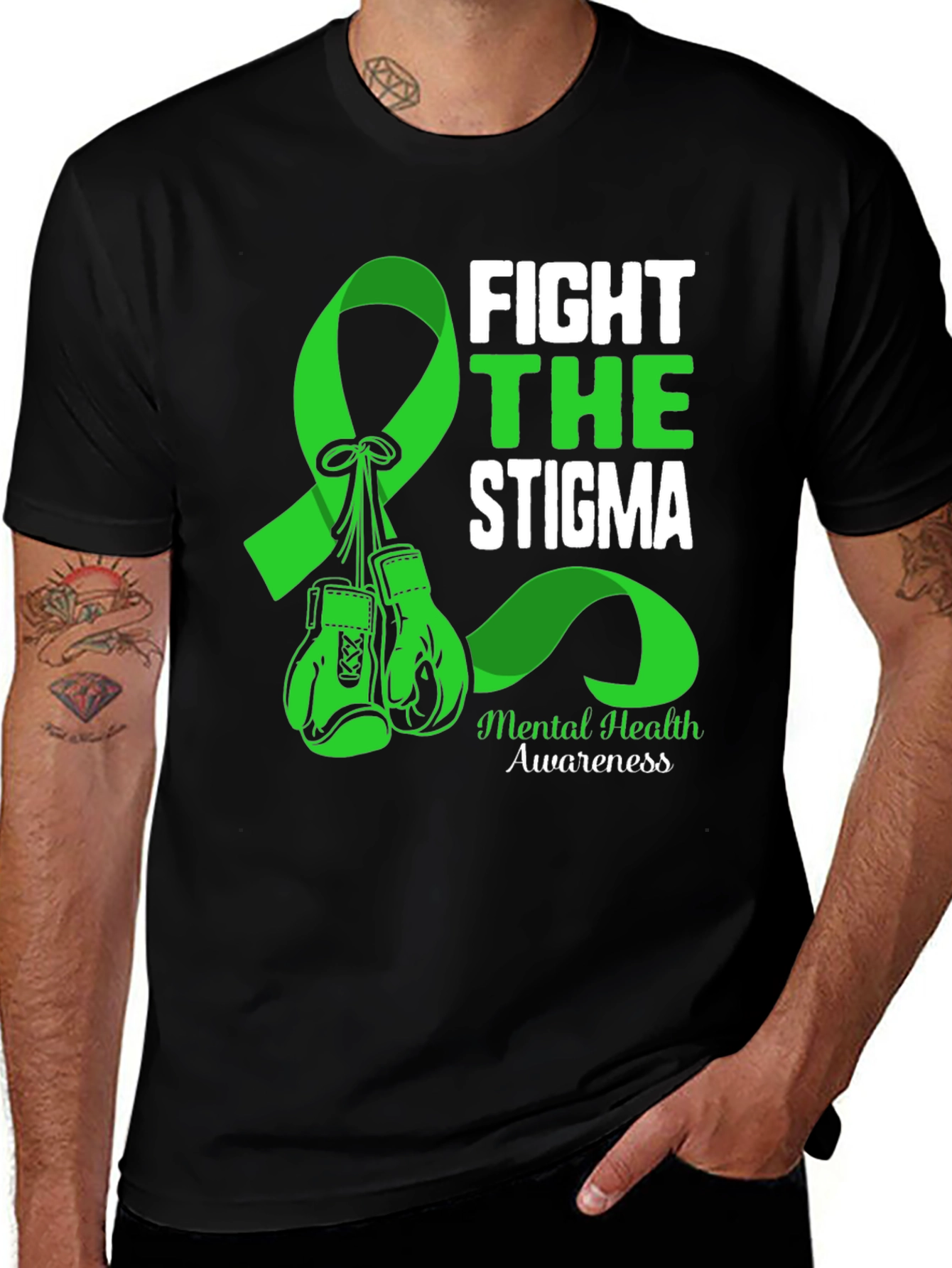 Mental Health Awareness T-Shirt - Fight the Stigma