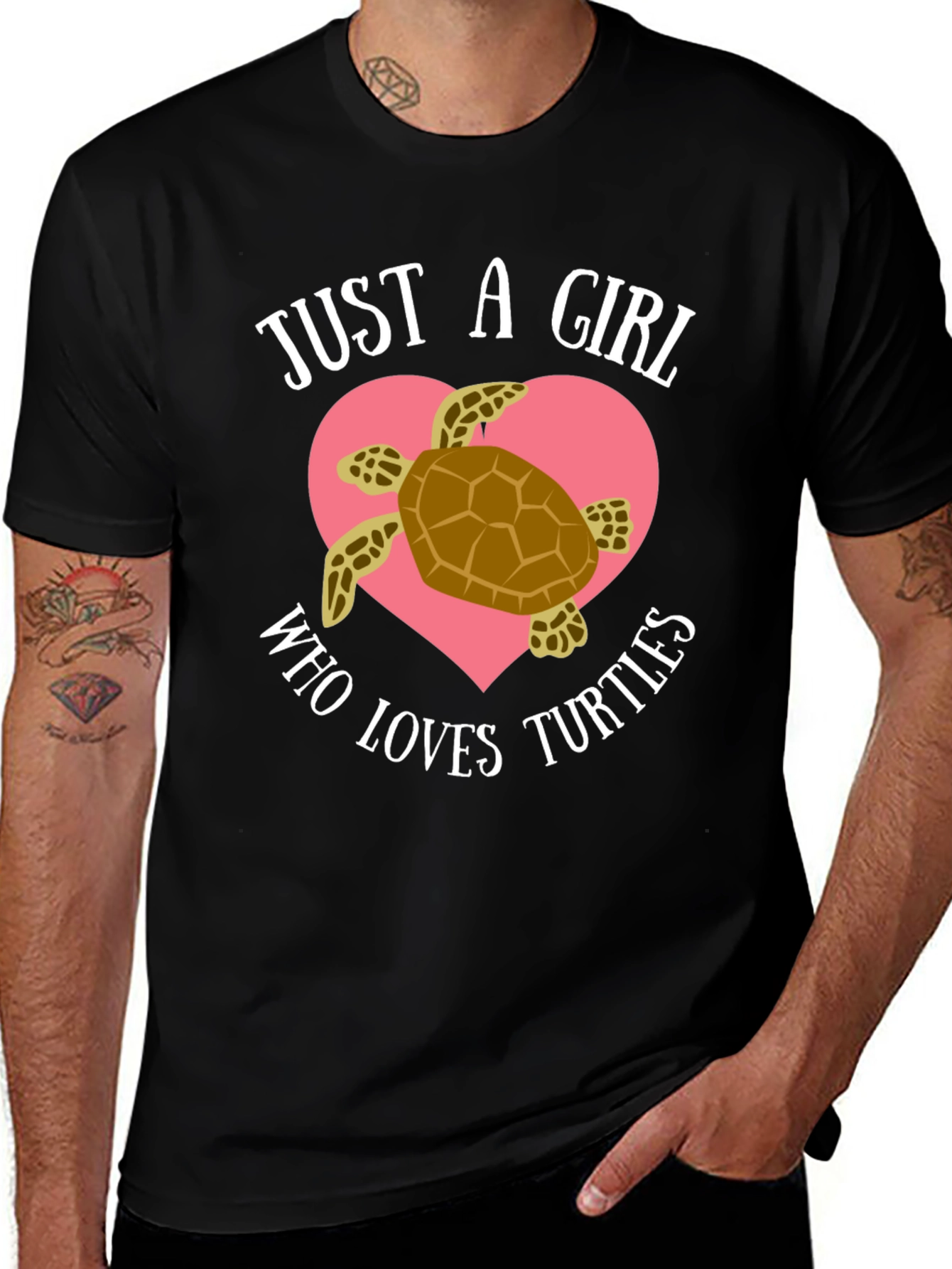 Variant 8 of Just A Girl Who Loves Turtles T-Shirt