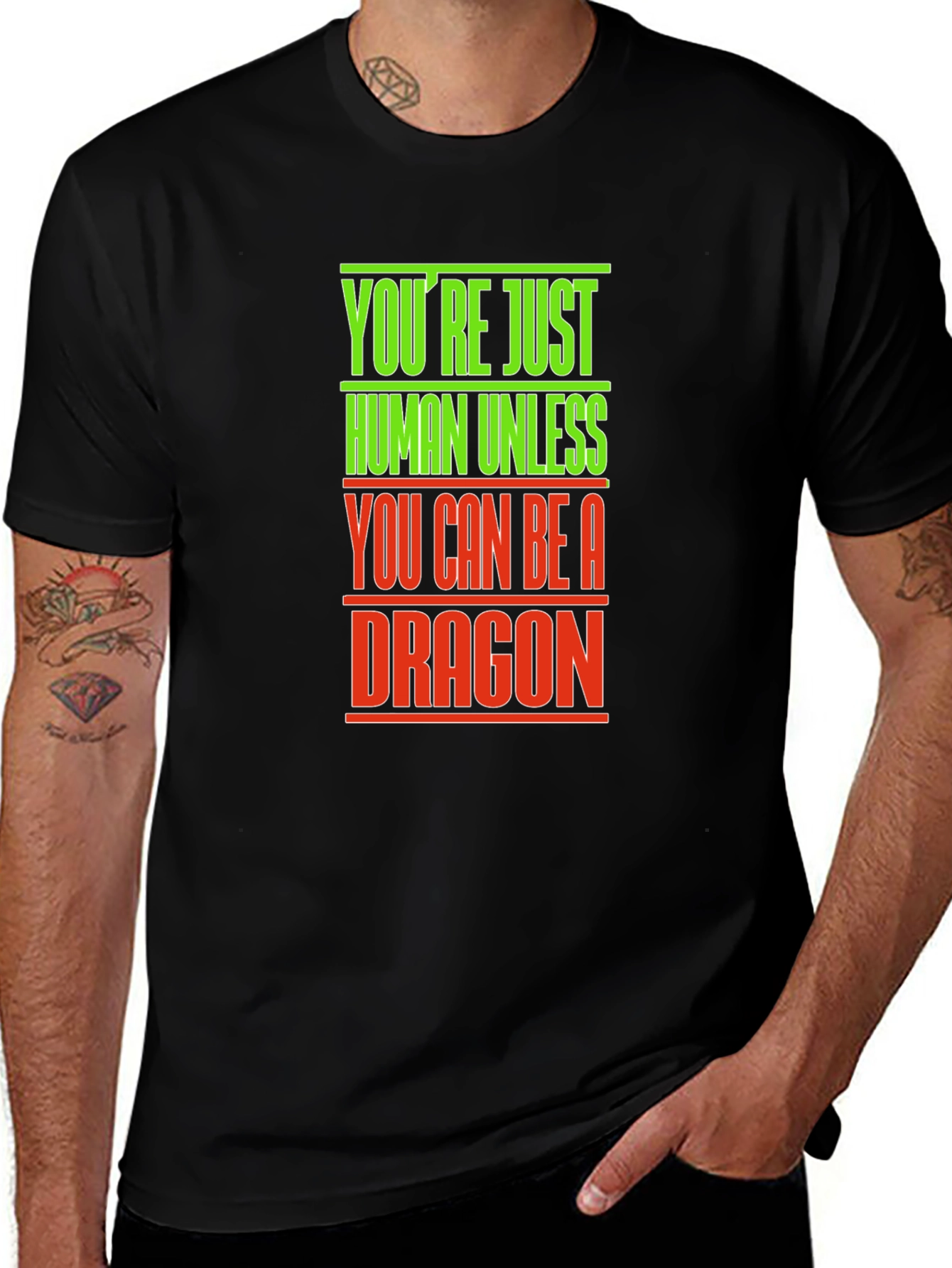 Variant 29 of Dragon Lover's T-Shirt - Be a Dragon!