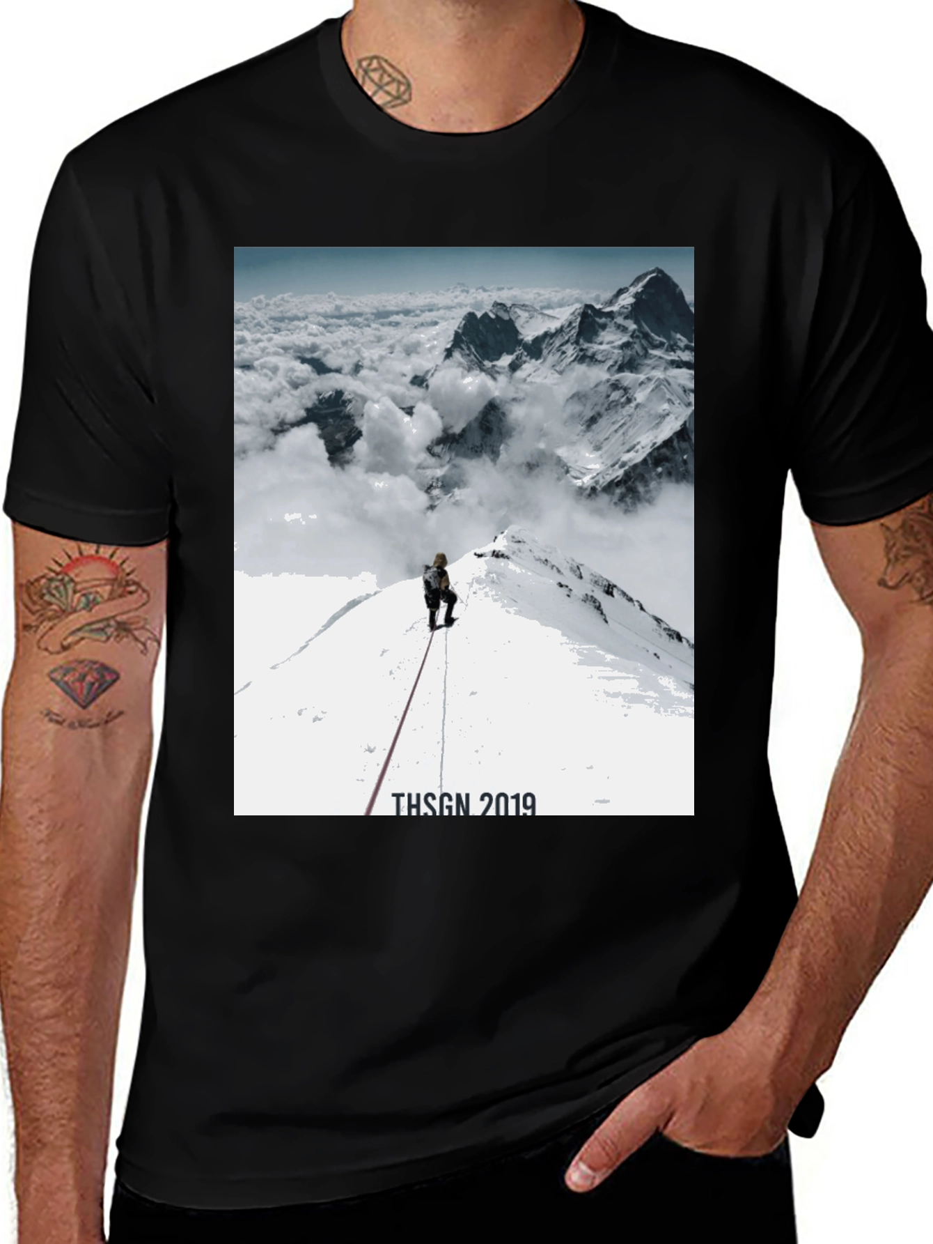 Variant 18 of Mountain Climber Graphic Tee - THSGN 2019