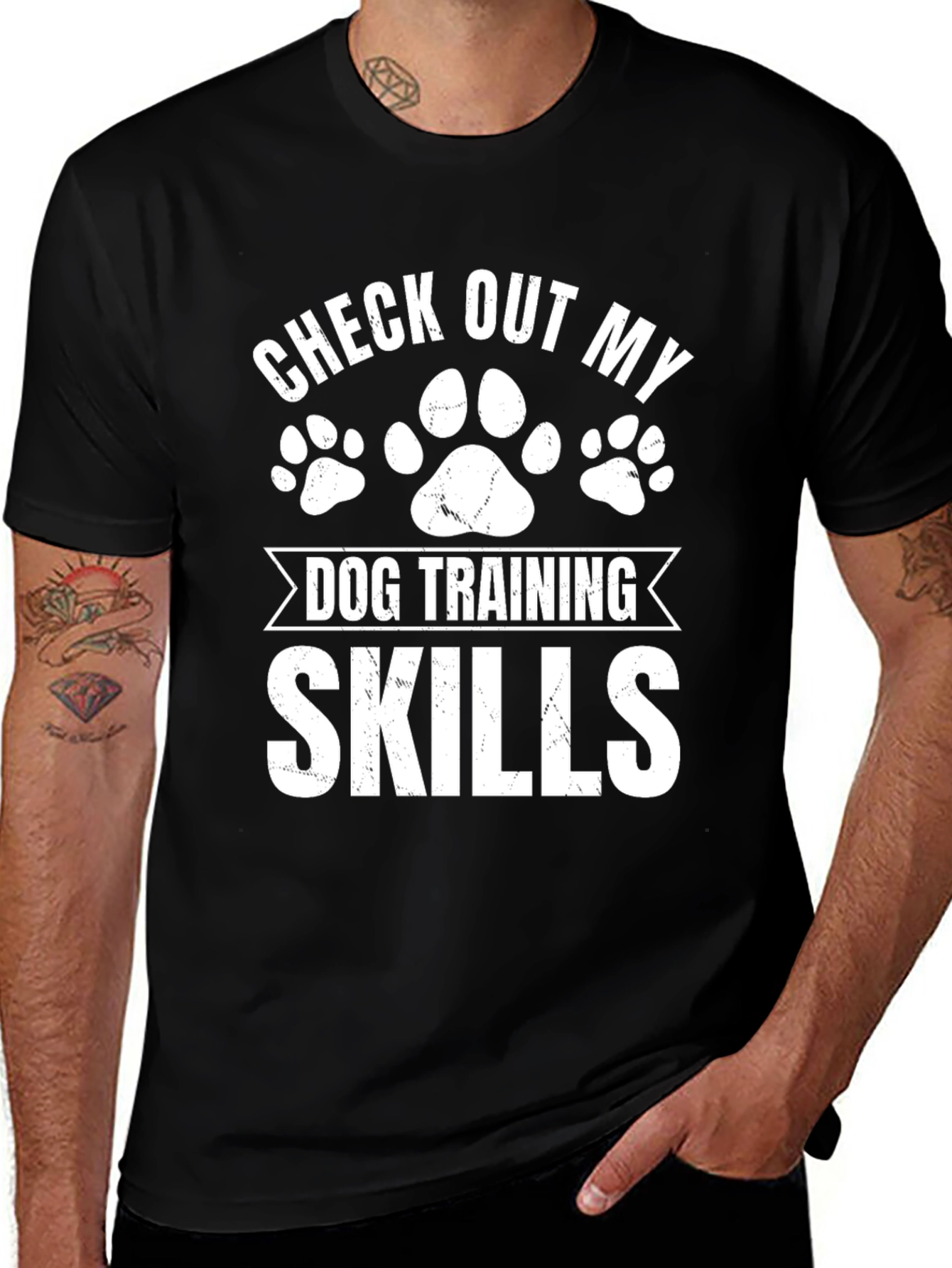 Variant 26 of Dog Training Skills Graphic Tee