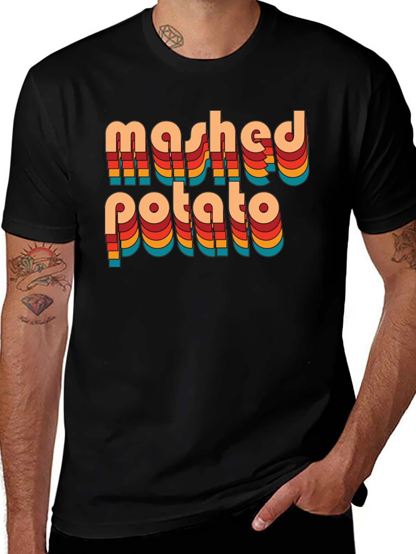 Mashed Potato Retro T-Shirt