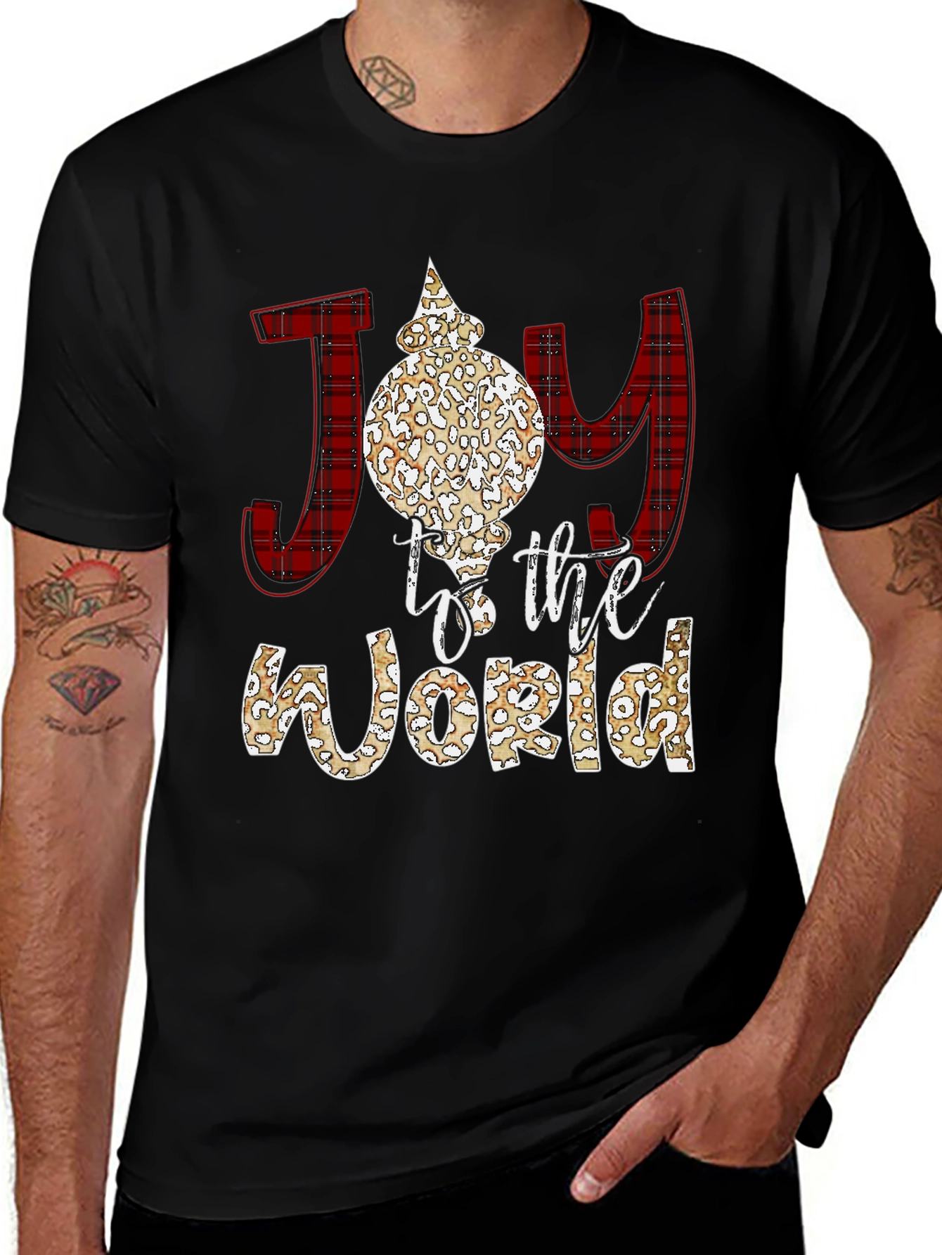 Variant 17 of Joy to the World Graphic Tee
