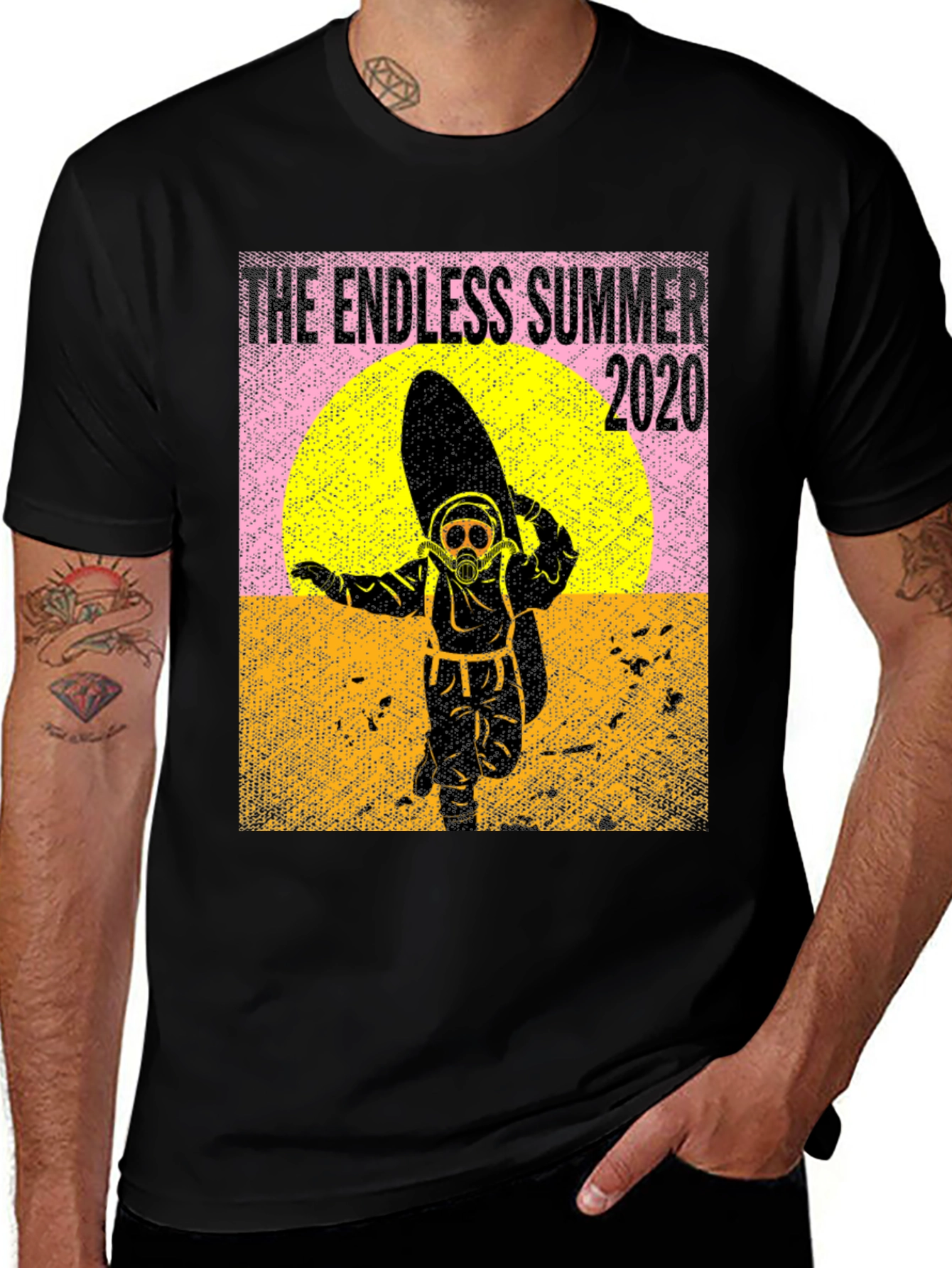 Black Endless Summer 2020 Graphic T-Shirt main image