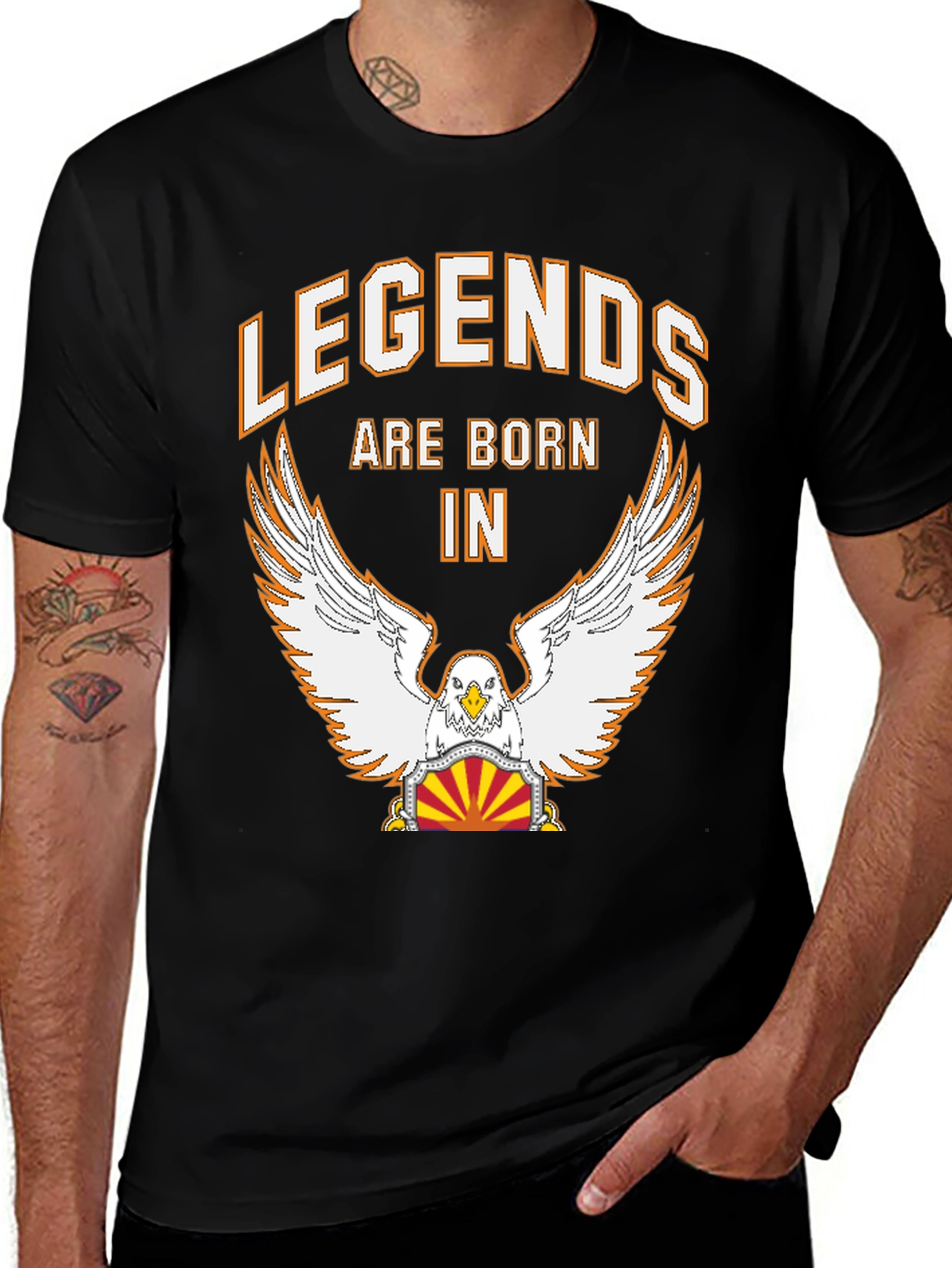 Variant 26 of Legends Are Born In T-Shirt