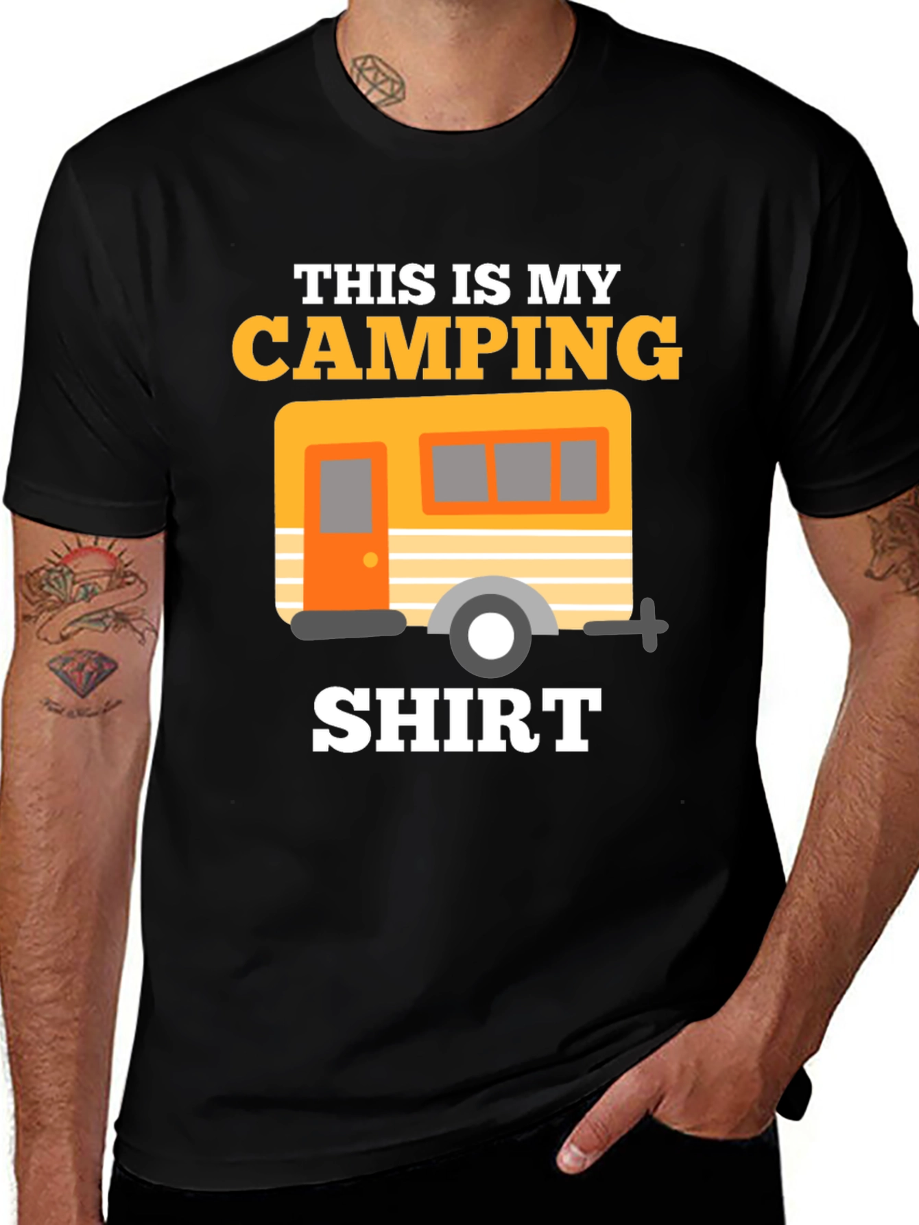 Variant 22 of Camping Shirt -  This is My Camping Shirt Tee