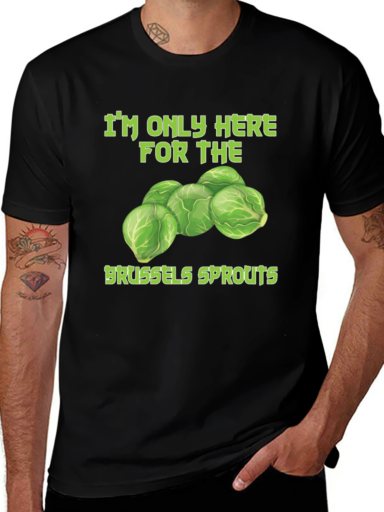 Variant 12 of Brussels Sprouts Graphic Tee