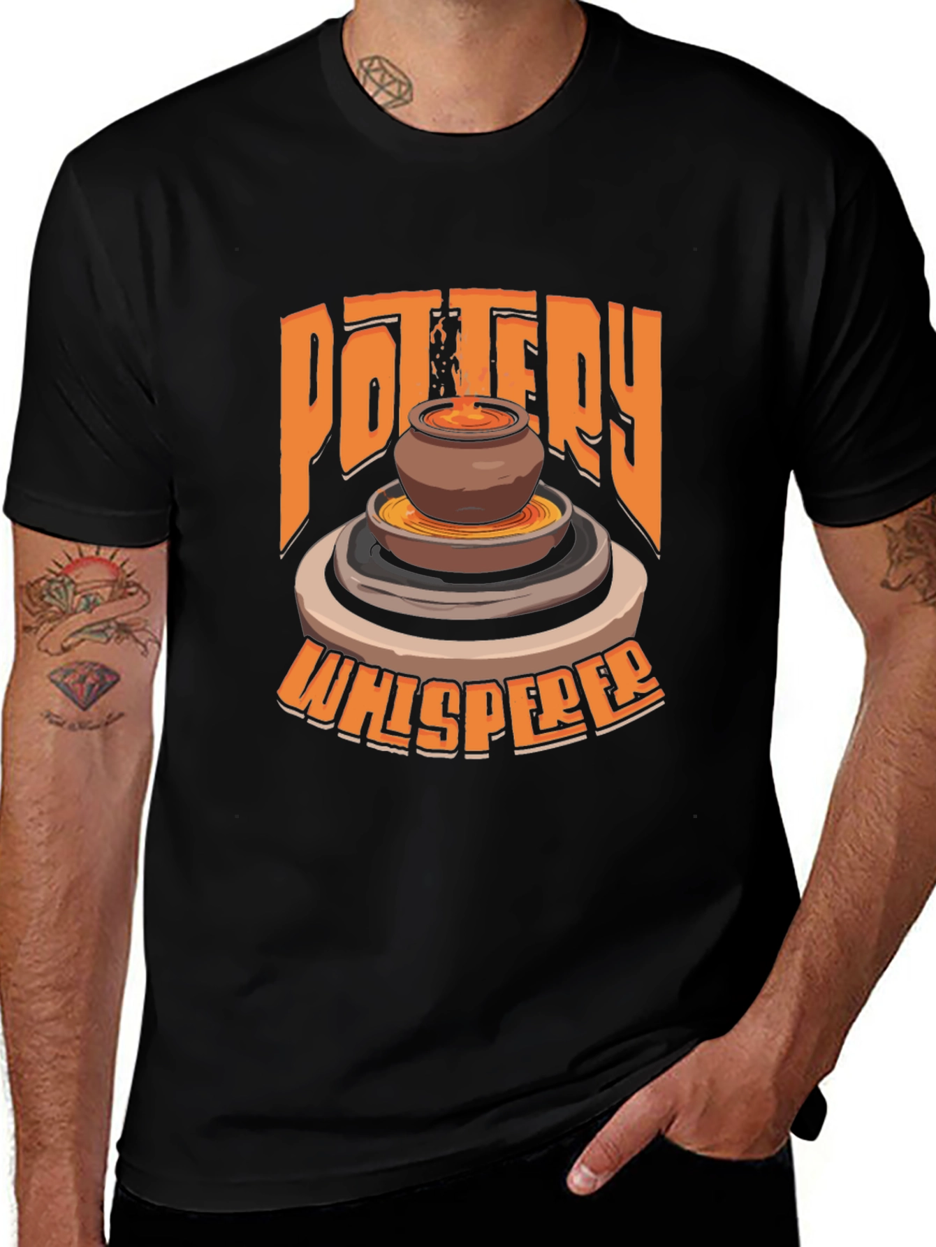 Variant 6 of Pottery Whisperer Graphic T-Shirt - Unique Design