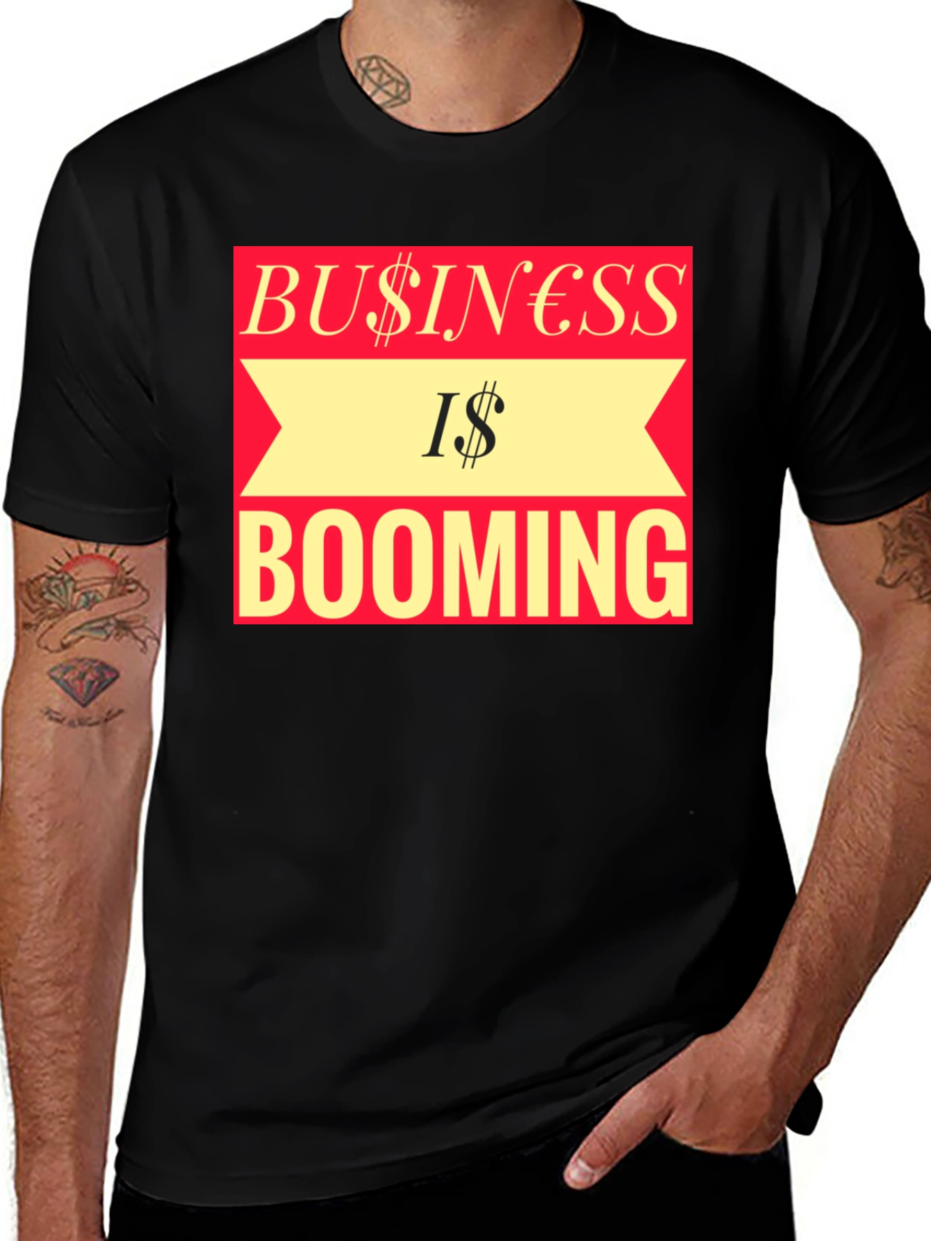 Variant 27 of Business is Booming Graphic Tee