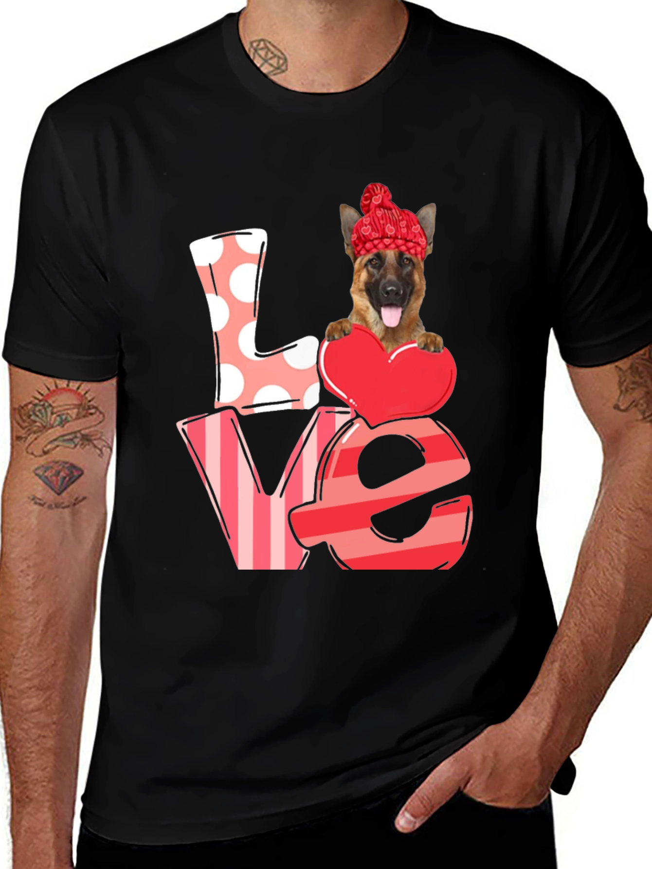 Variant 23 of Dog LOVE T-Shirt
